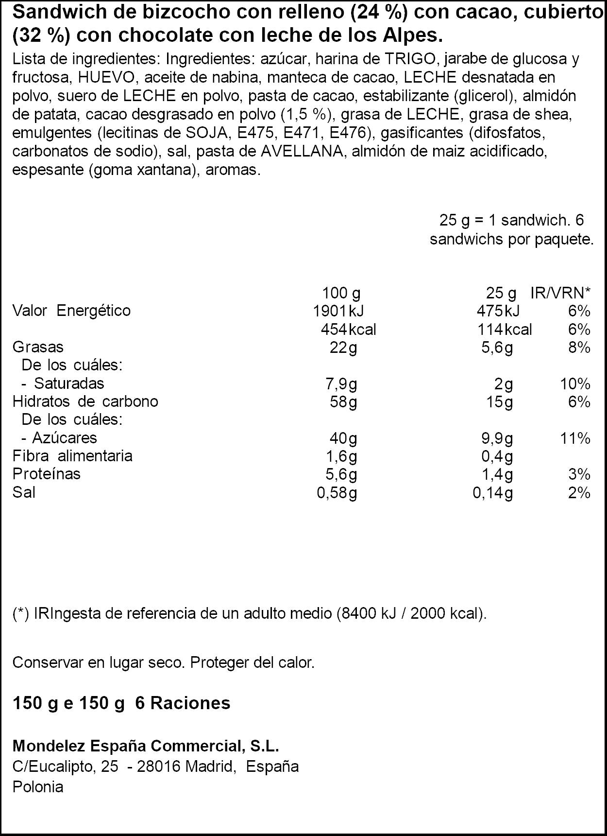 Galletas tiernas choc & choc Milka 150g