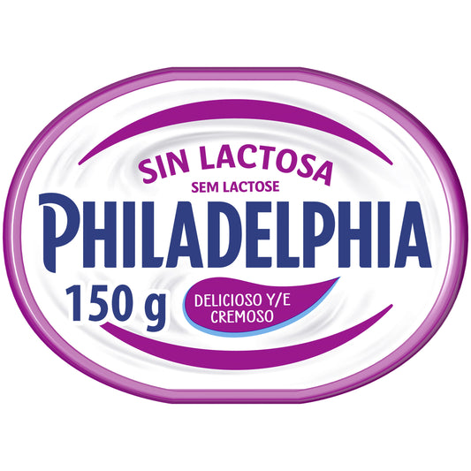 Crema de queso natural s/lactosa Philadelphia 150g La Despensa