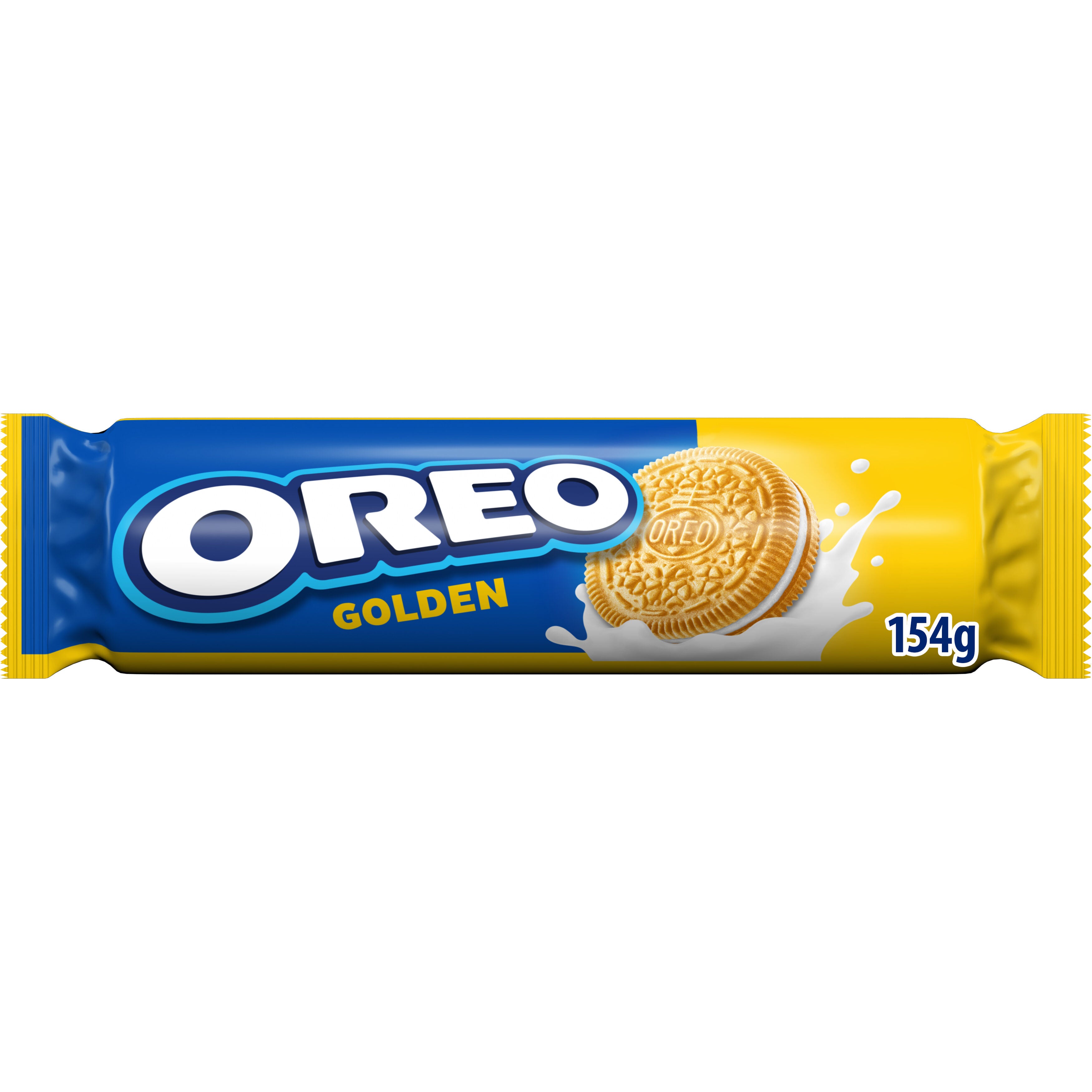 Galleta rellena chocolate golden Oreo 154g