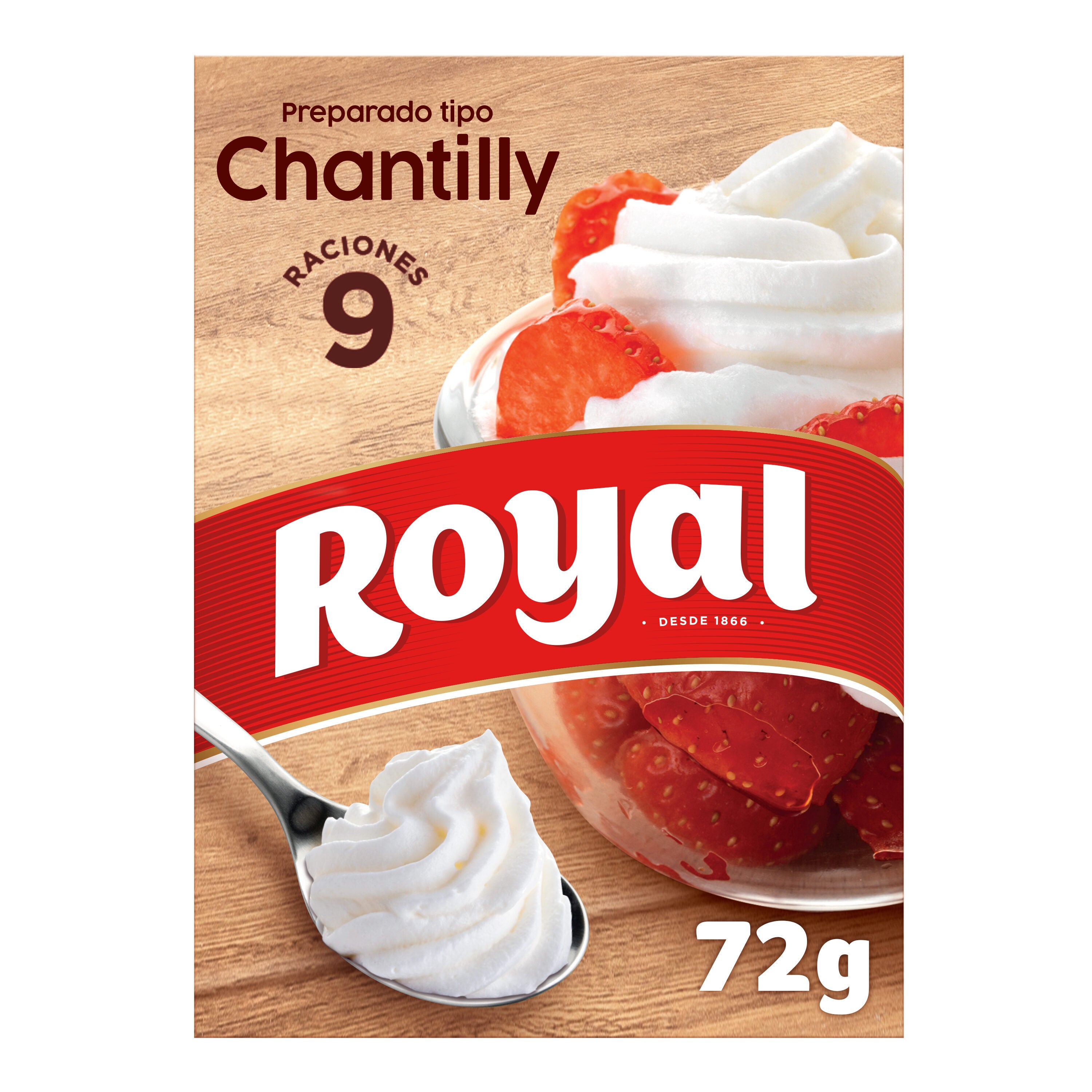Preparado instantaneo nata Royal 72g