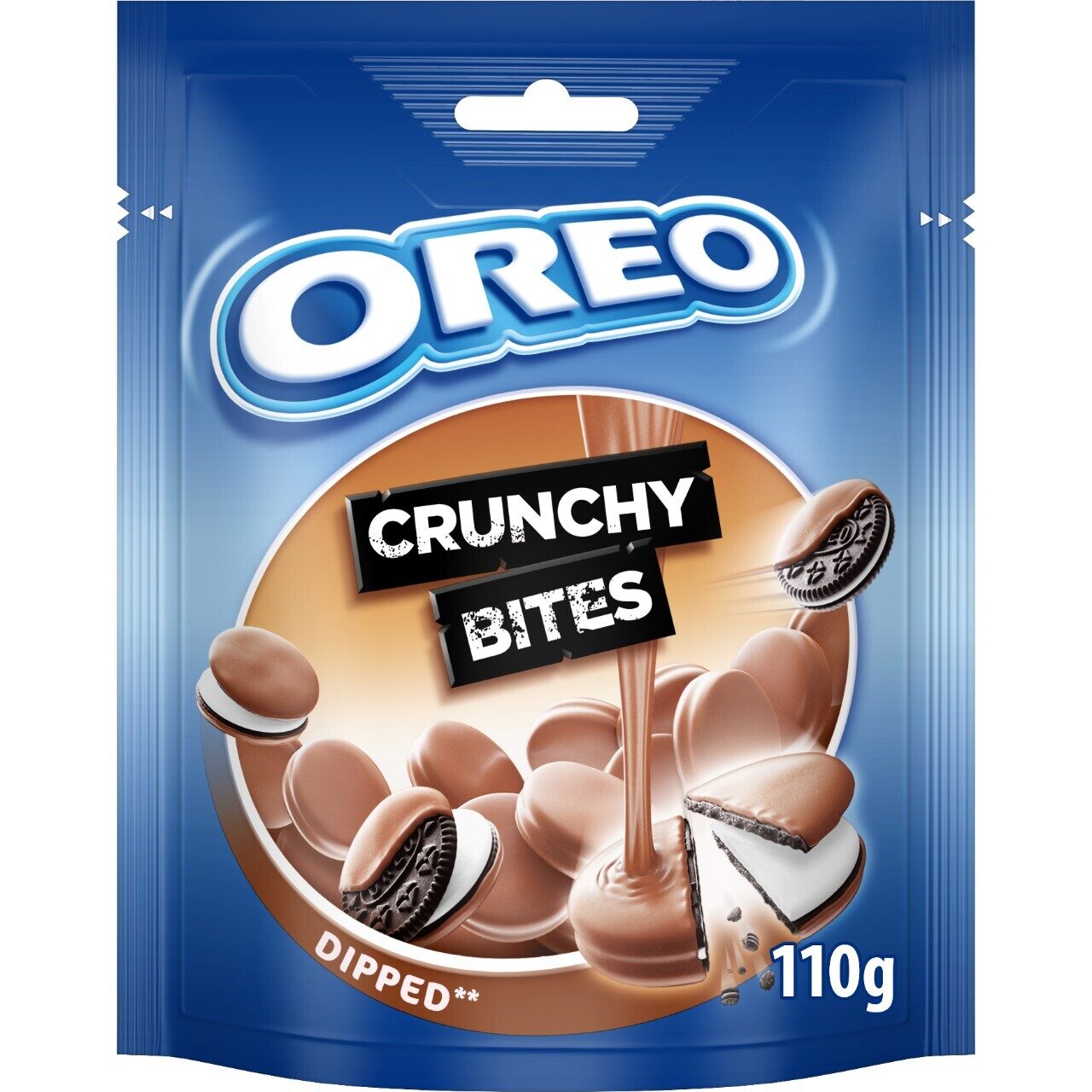 Galleta crunchy bites dipped Oreo 110g