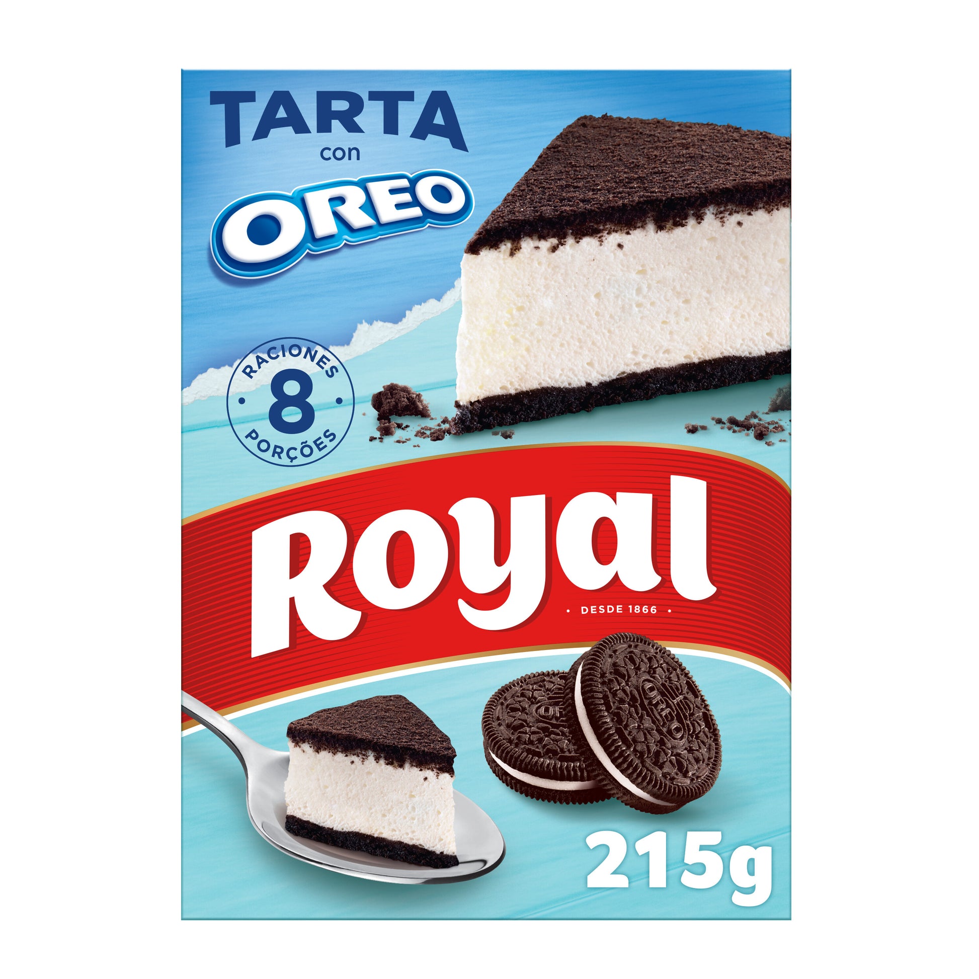 Preparado tarta oreo Royal 215g