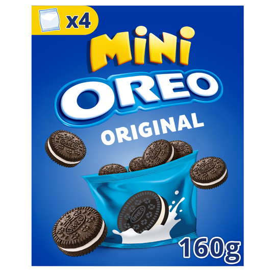 Galleta rellena chocolate mini Oreo p4 40g/u La Despensa