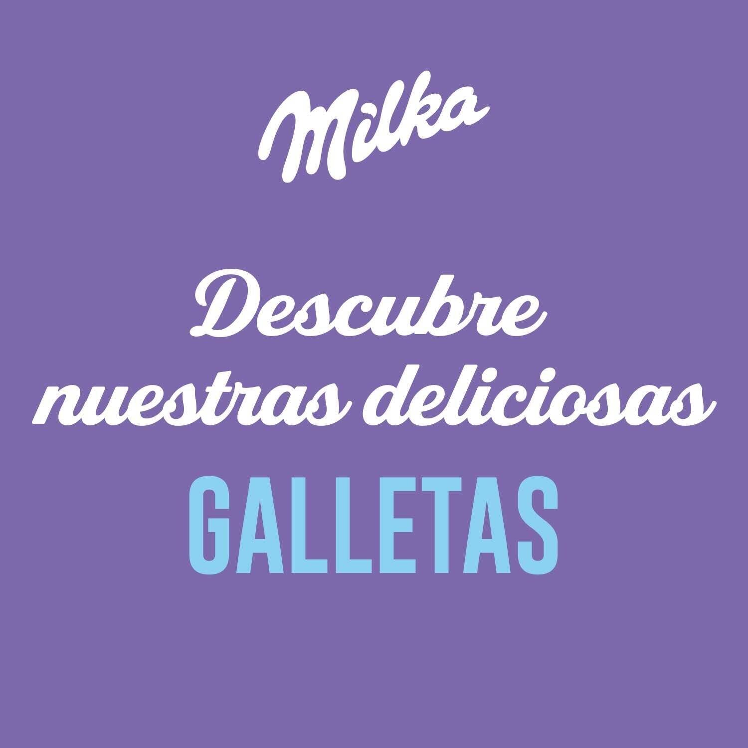 Galleta chocolate/leche Milka 150g
