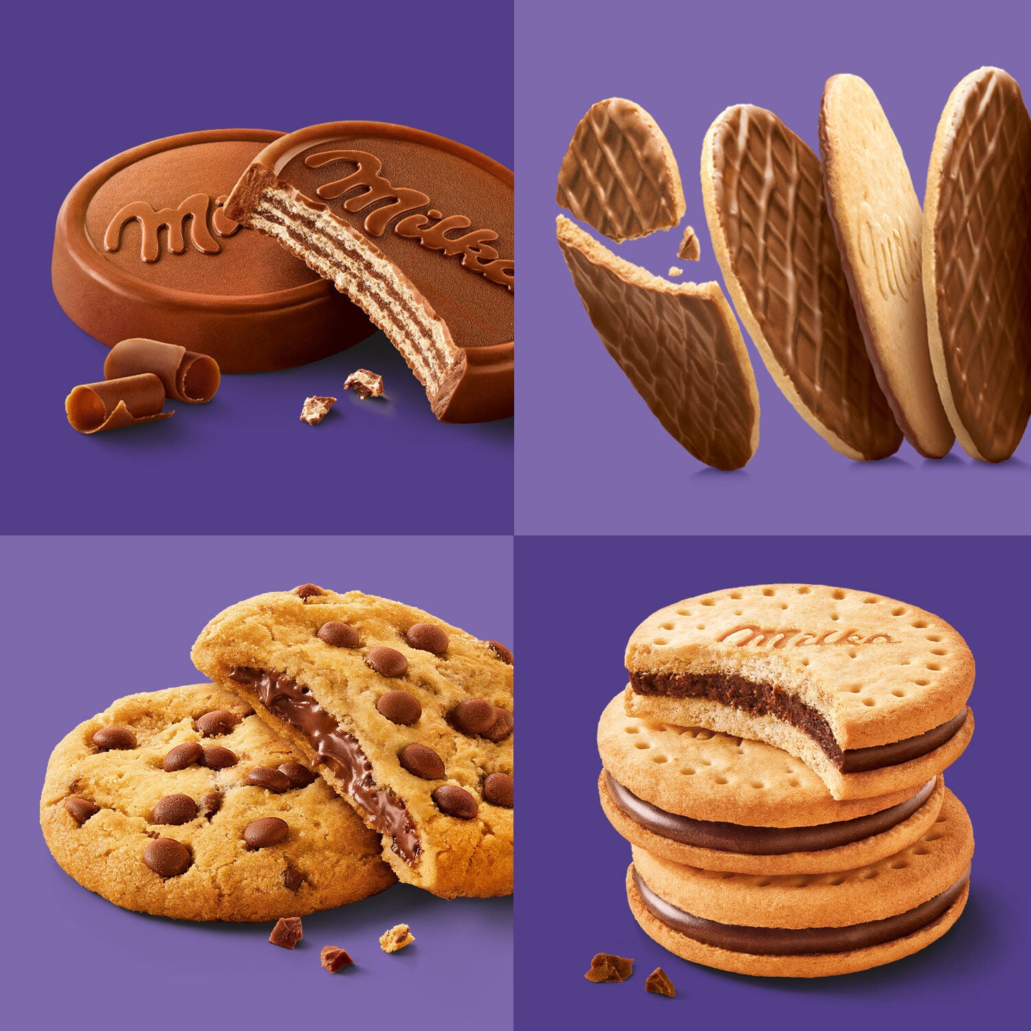 Galleta chocolate/leche Milka 150g