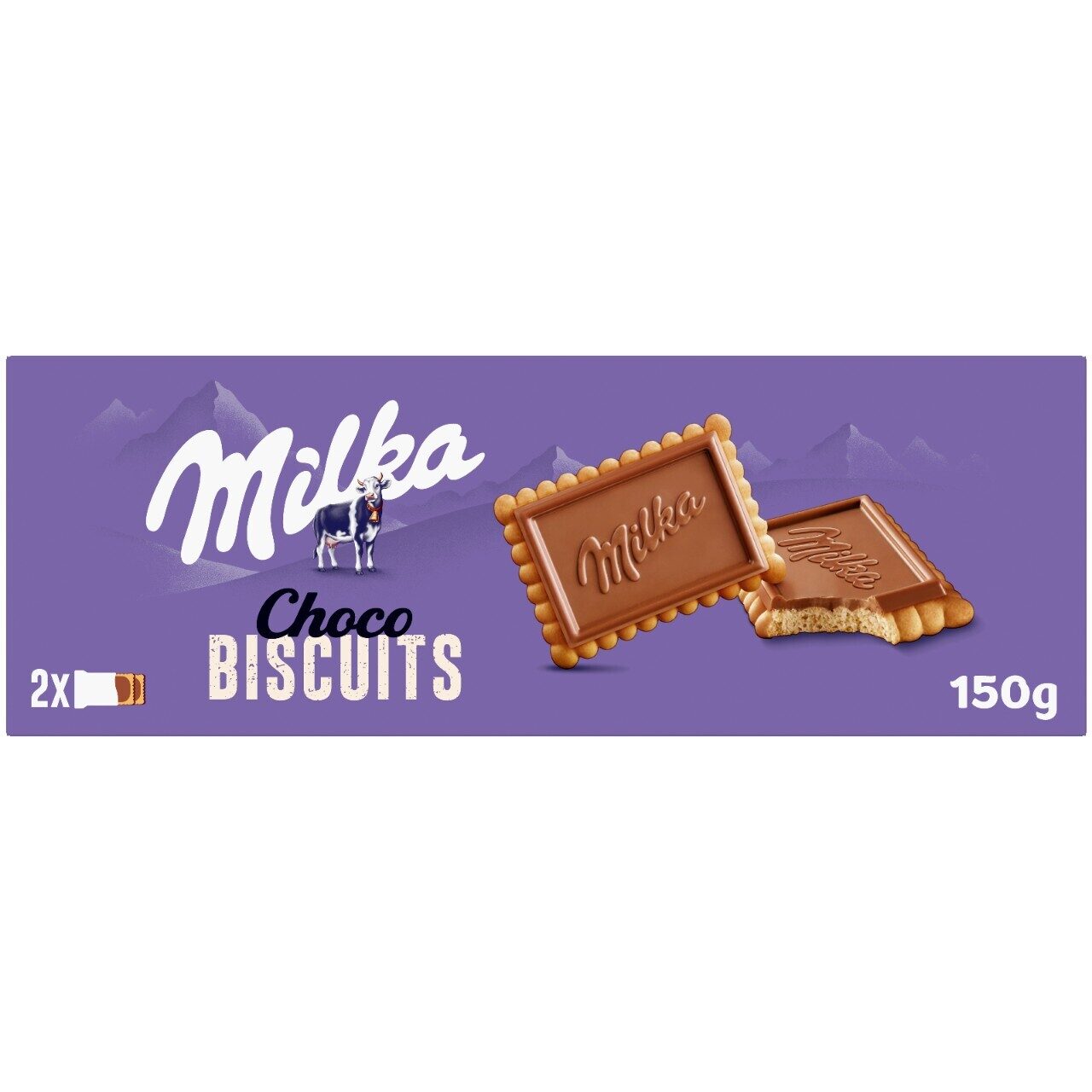 Galleta chocolate/leche Milka 150g