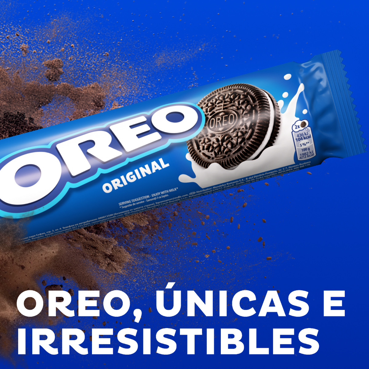 Galleta chocolate rellena original Oreo 154g