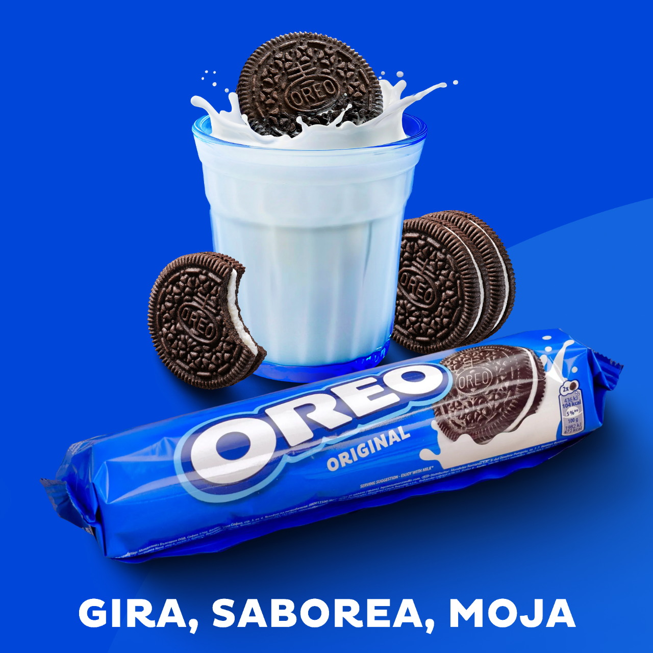 Galleta chocolate rellena original Oreo 154g