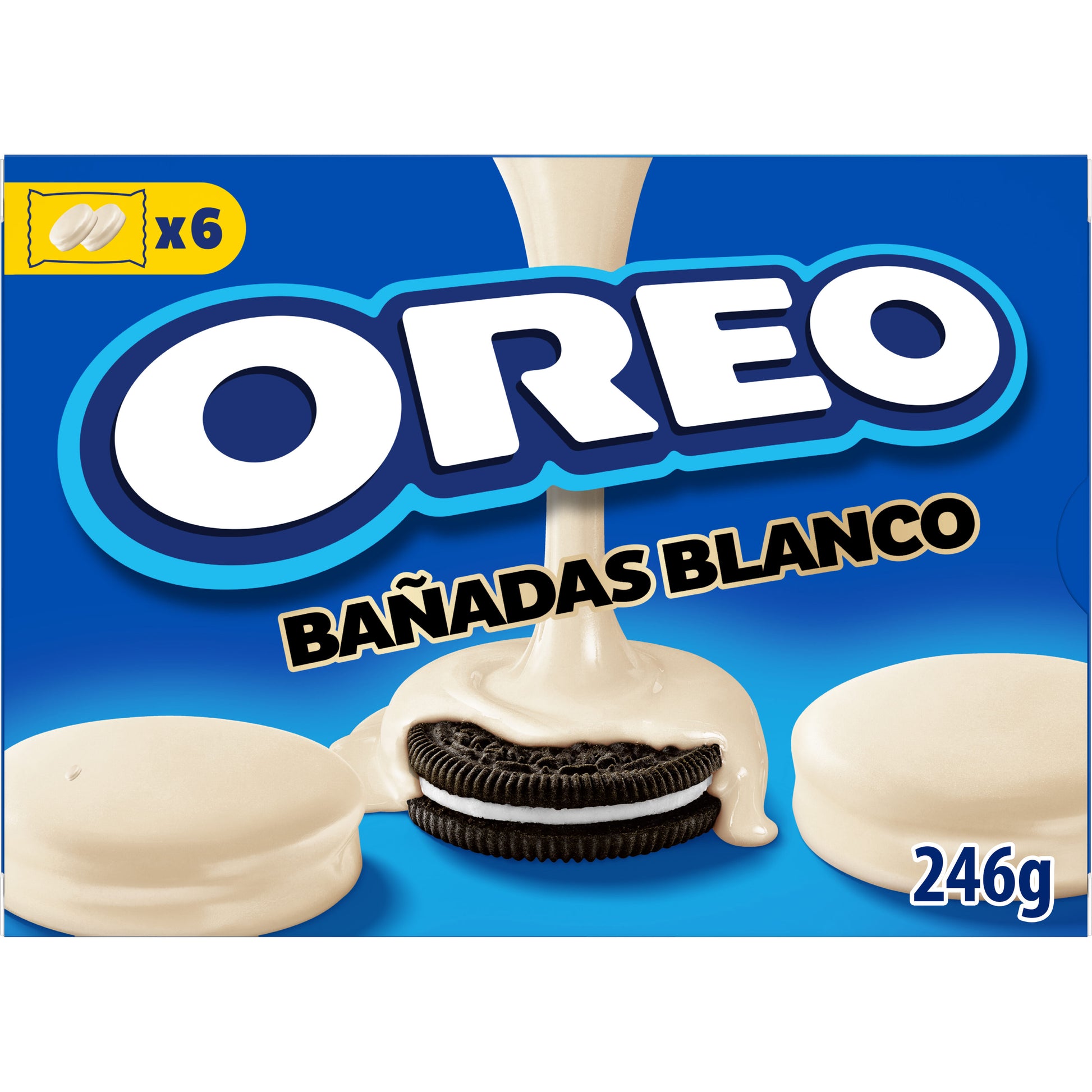 Galleta chocolate rellena chocolate blanco Oreo 246g