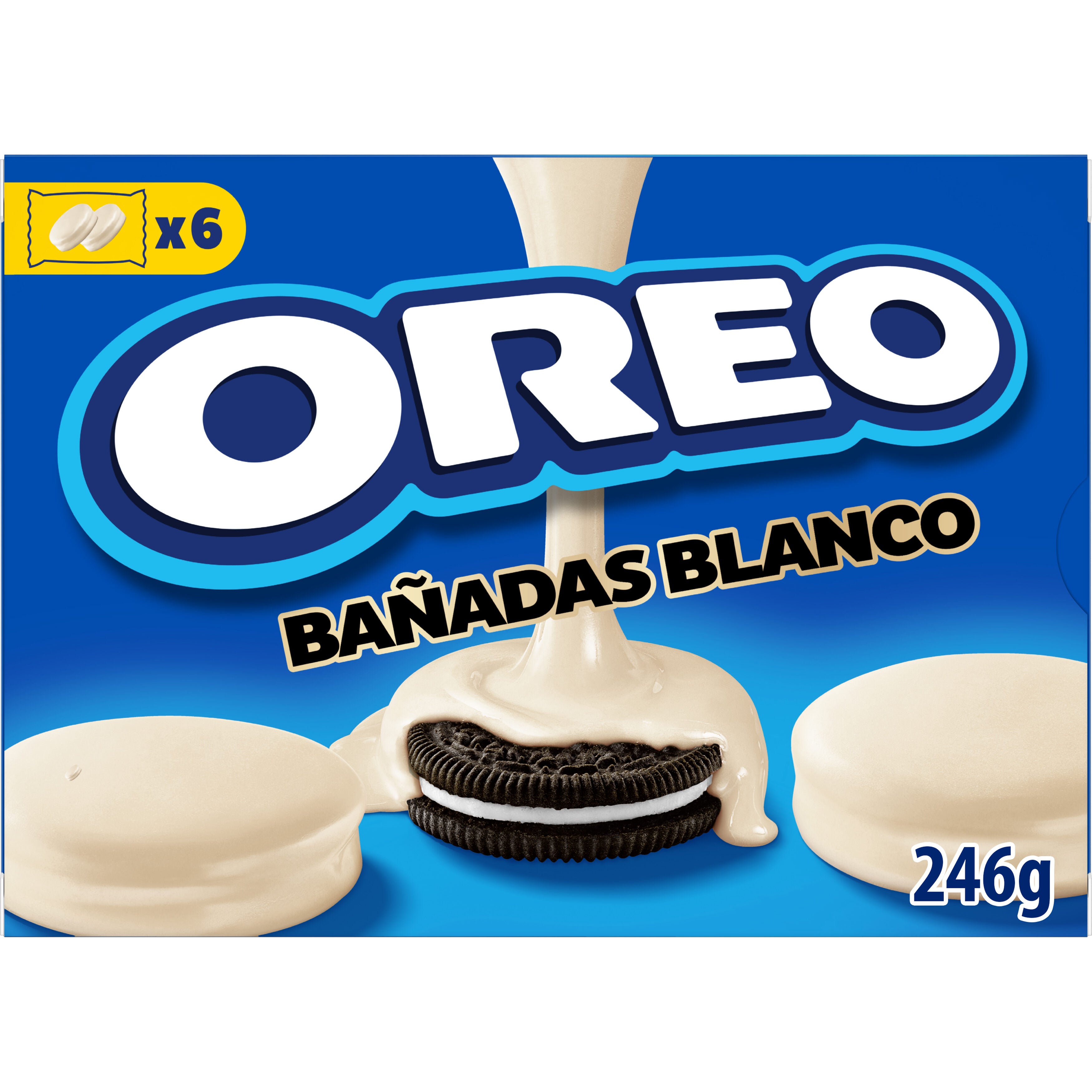 Galleta chocolate rellena chocolate blanco Oreo 246g