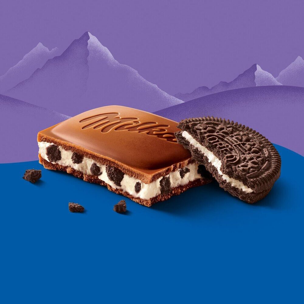 Chocolate con galleta oreo Milka 100g