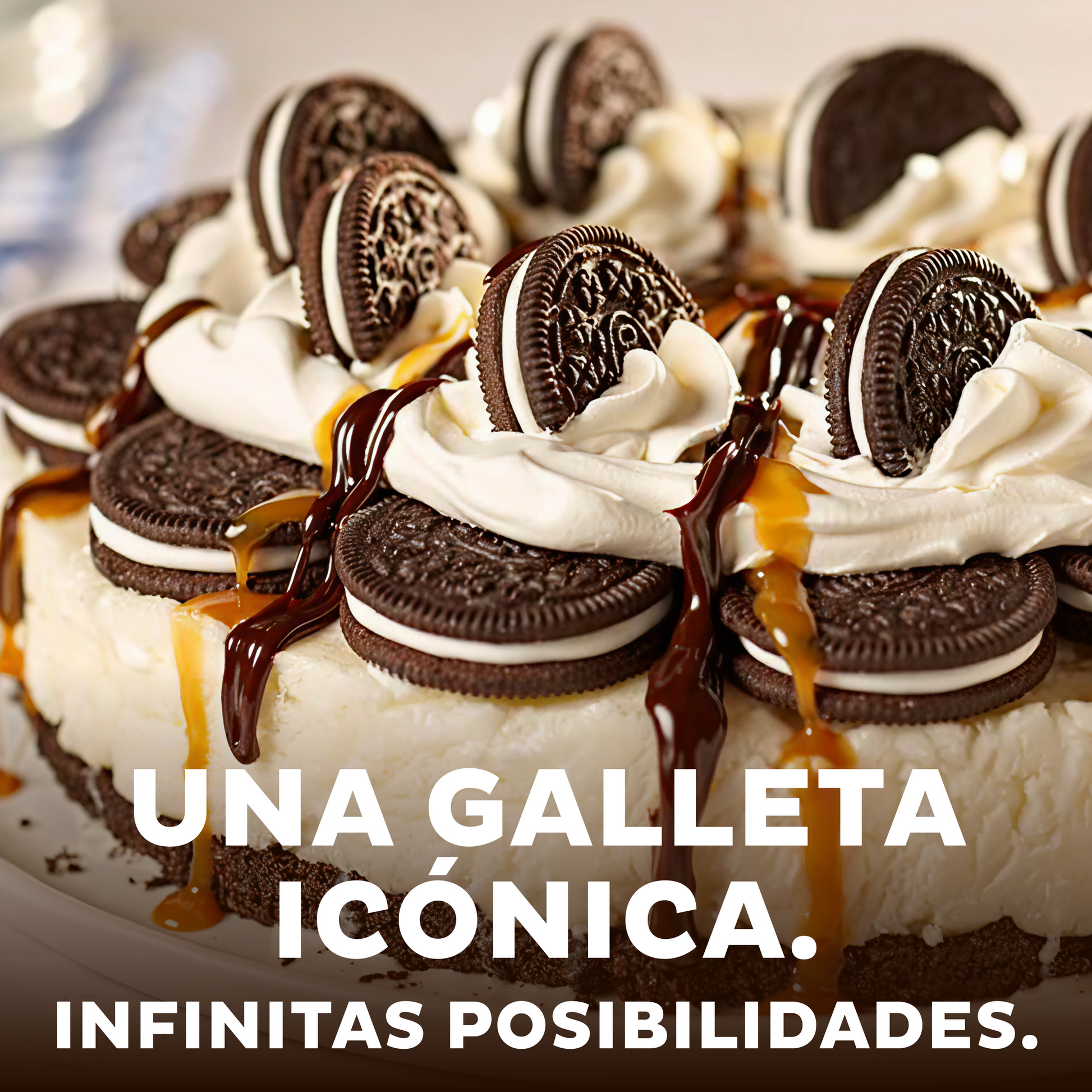 Galleta chocolate rellena caja Oreo 220g