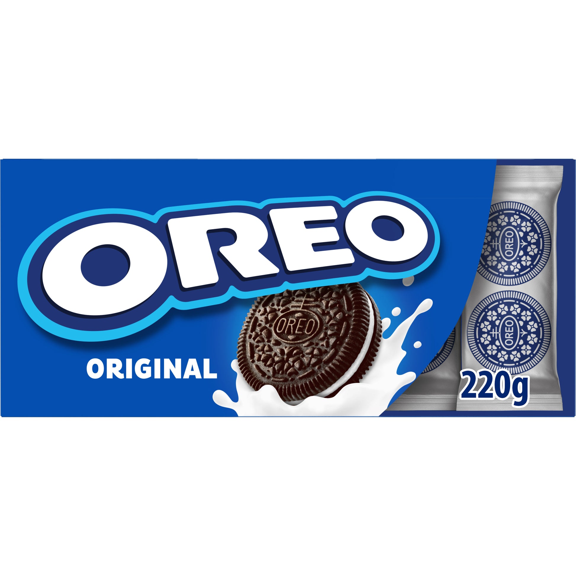 Galleta chocolate rellena caja Oreo 220g