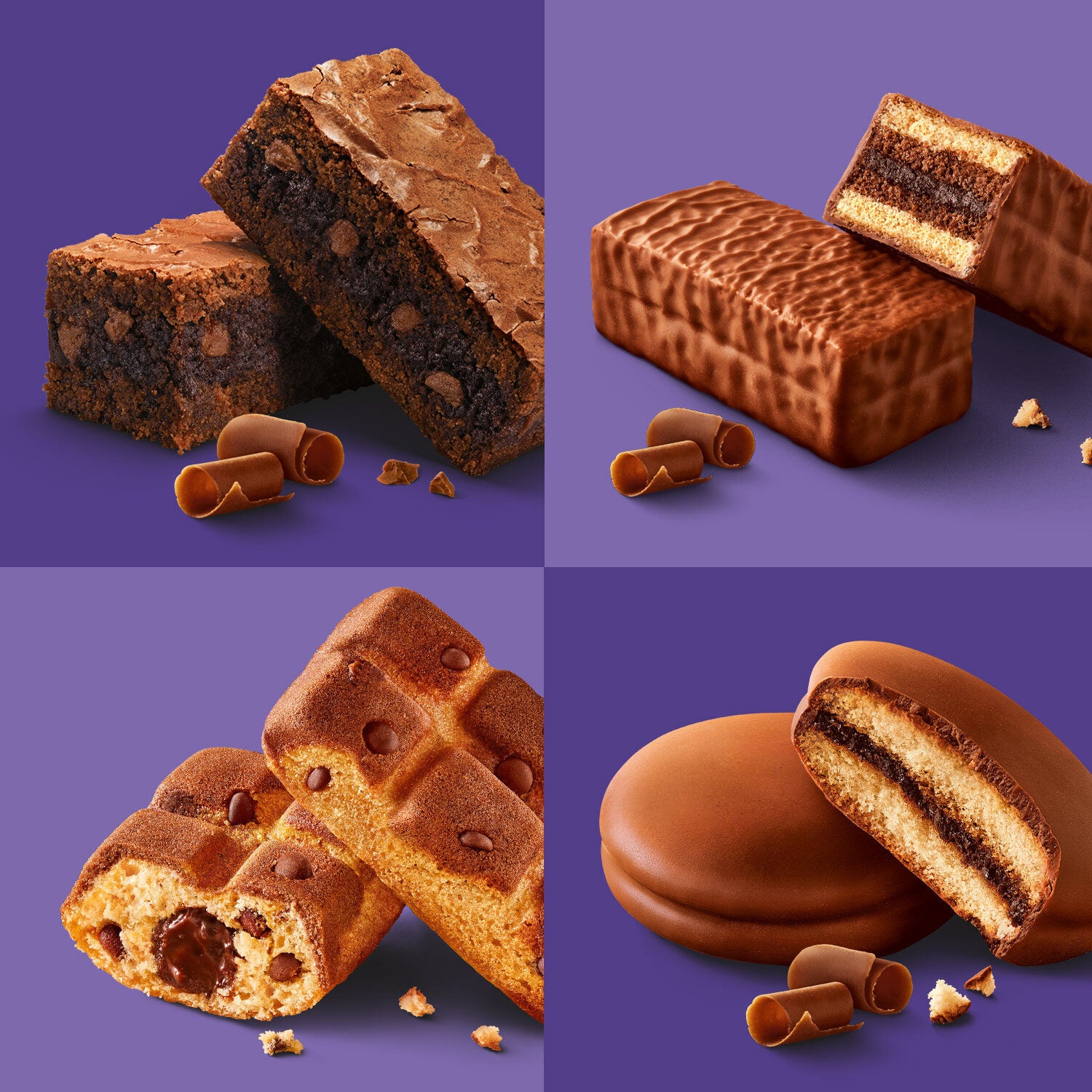GALLETA RELLENA CAKE & CHOC MILKA P5 175G