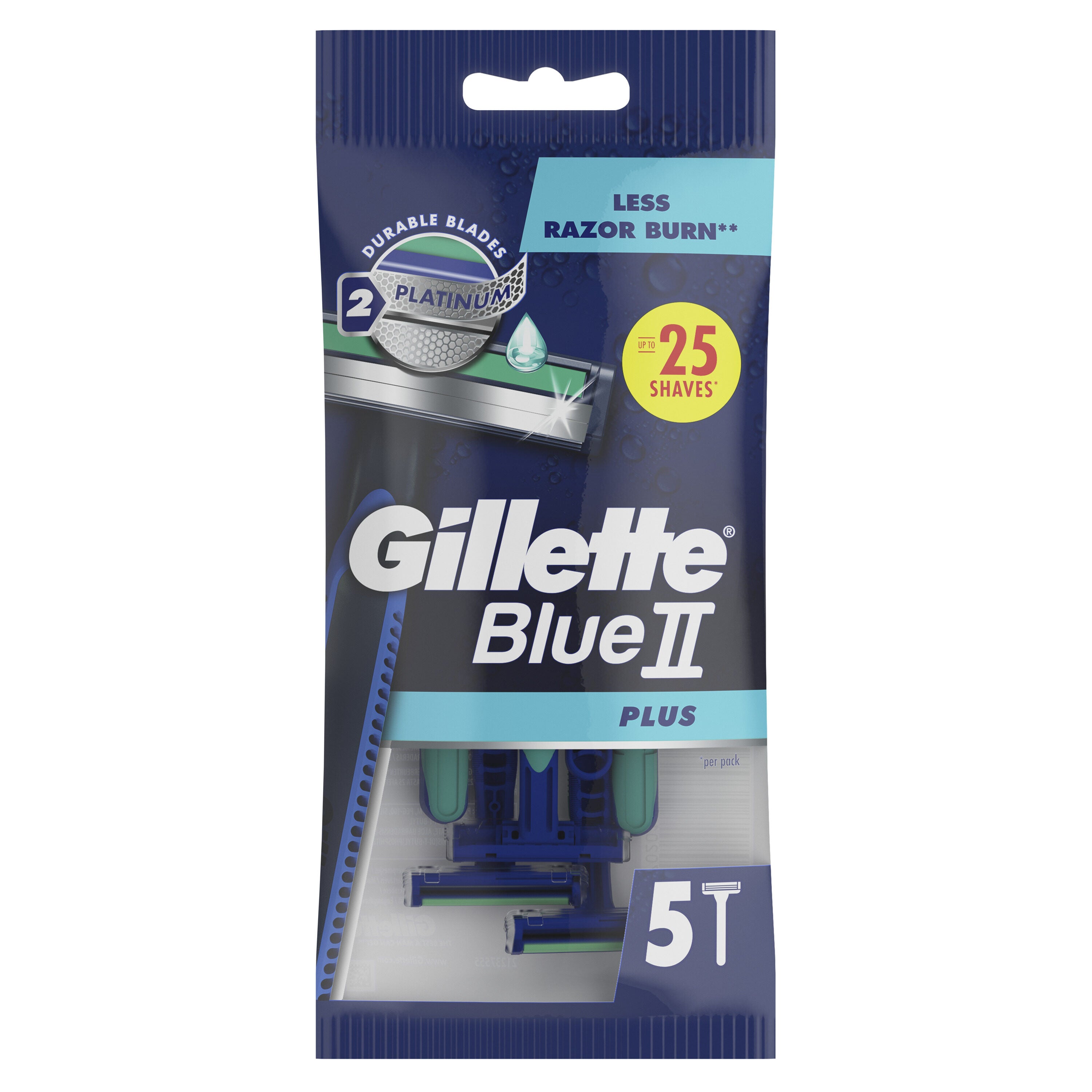 Maquinilla desechable blue 2 plus Gillette 5