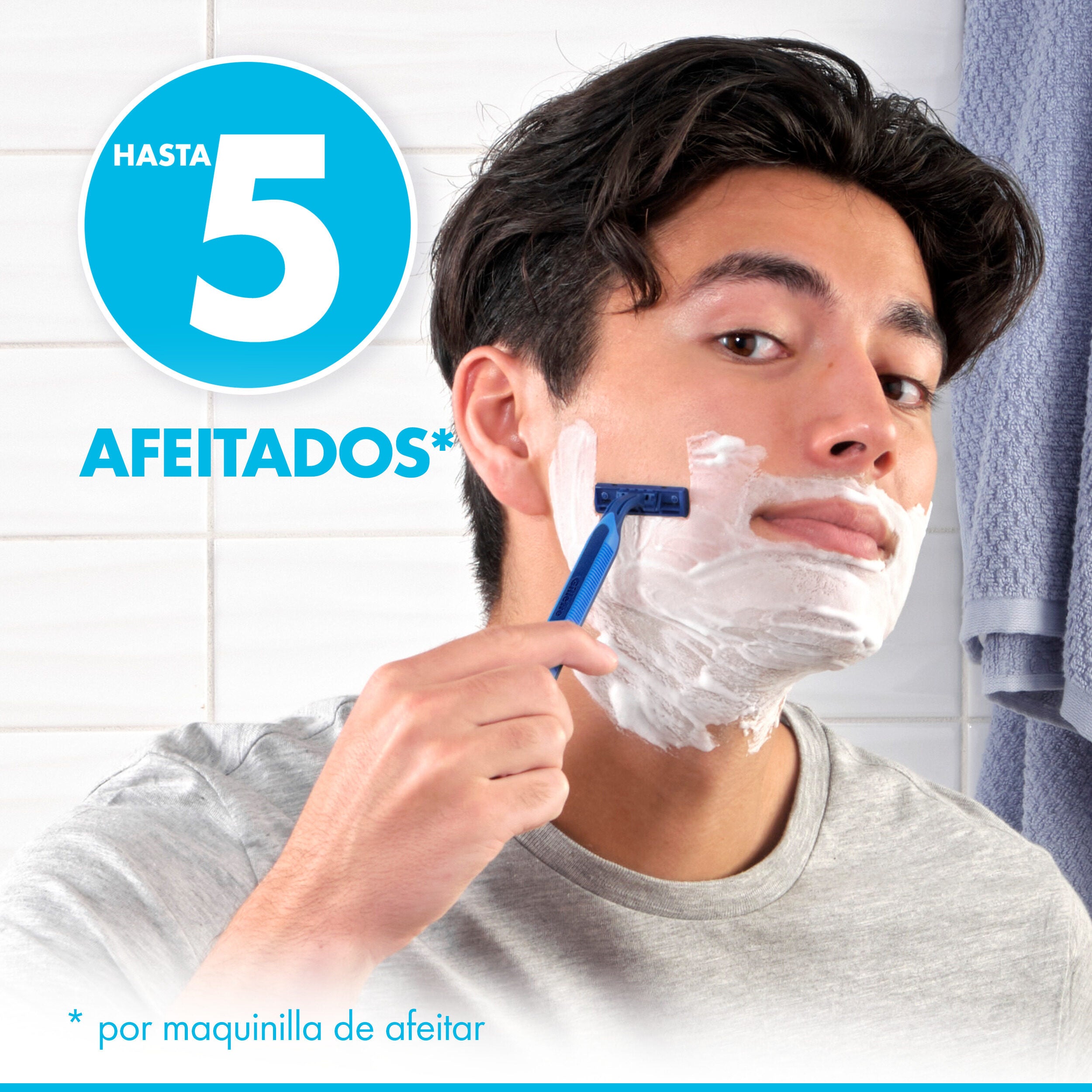Maquinilla desechable blue 2 plus Gillette 5