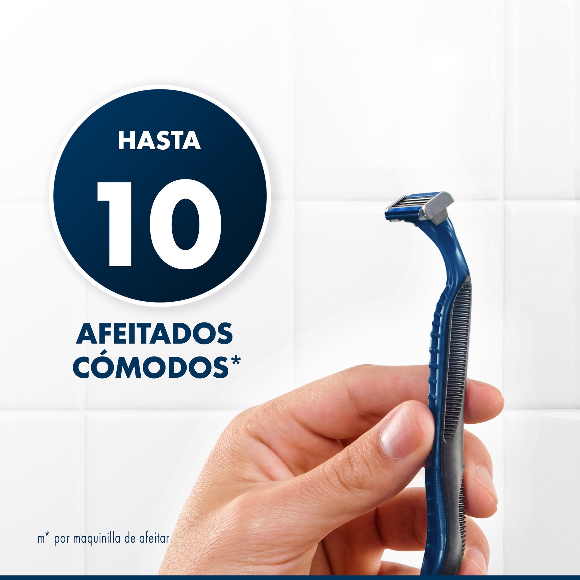 Maquinilla desechable  Gillette blue3 4u + 1u