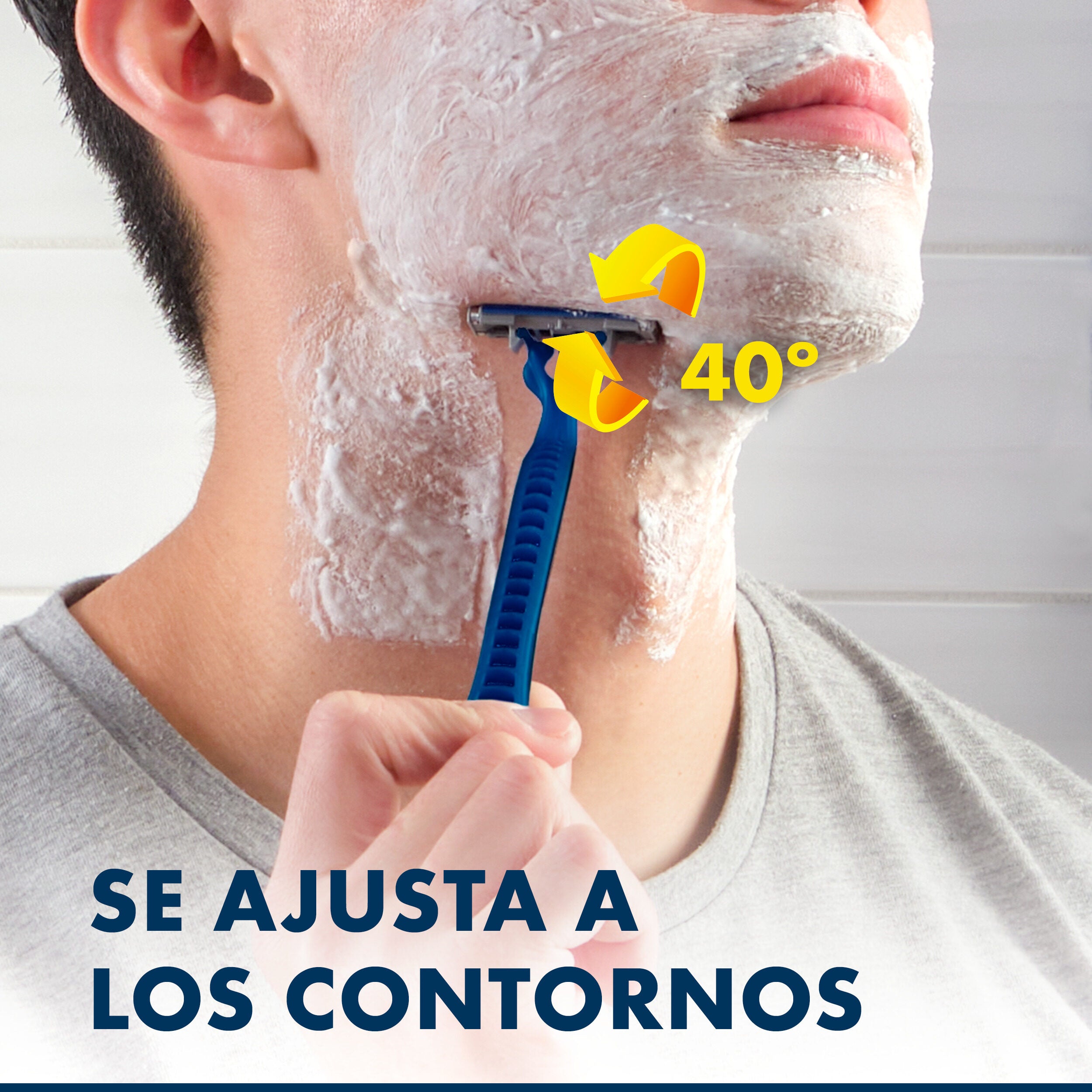 Maquinilla desechable  Gillette blue3 4u + 1u