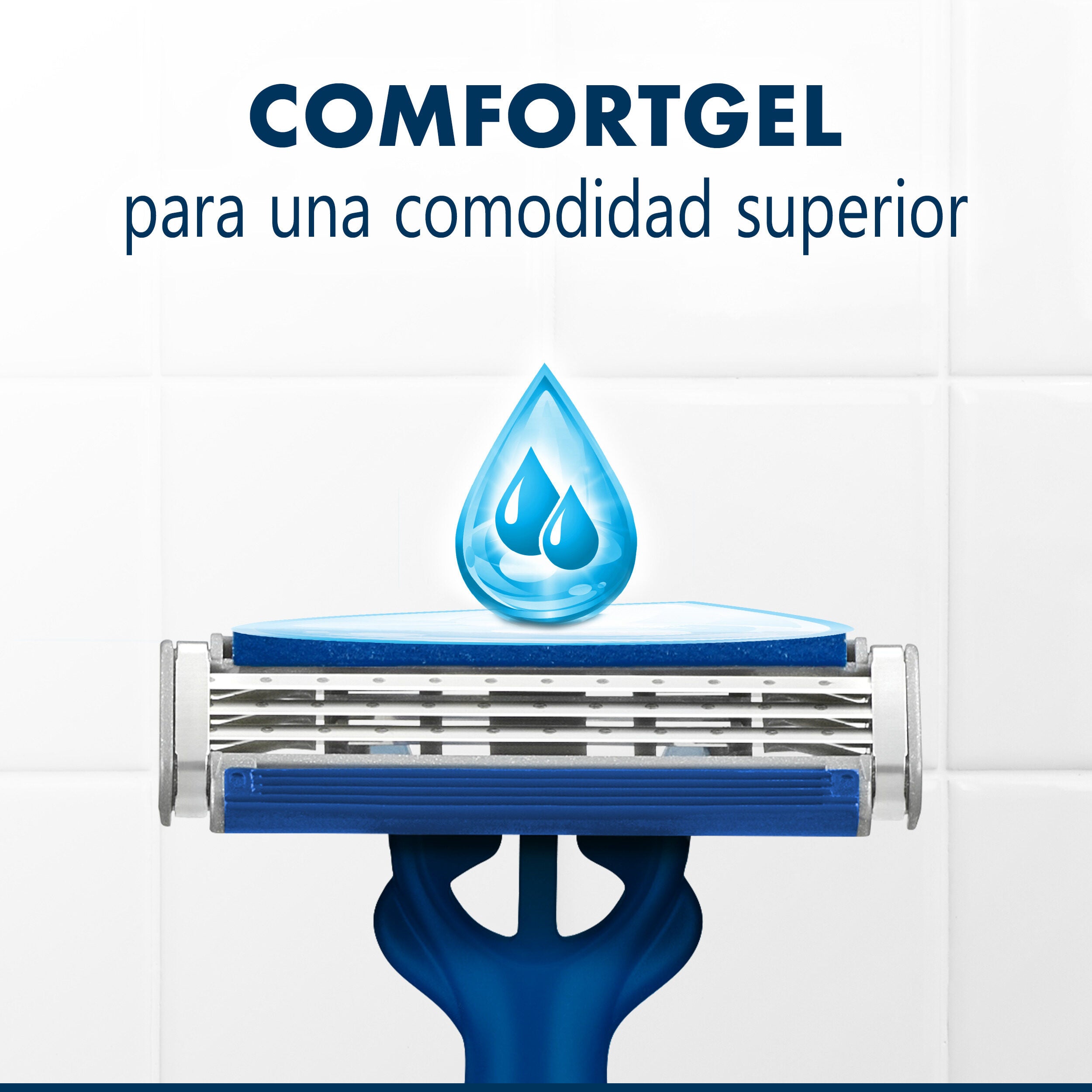 Maquinilla desechable  Gillette blue3 4u + 1u