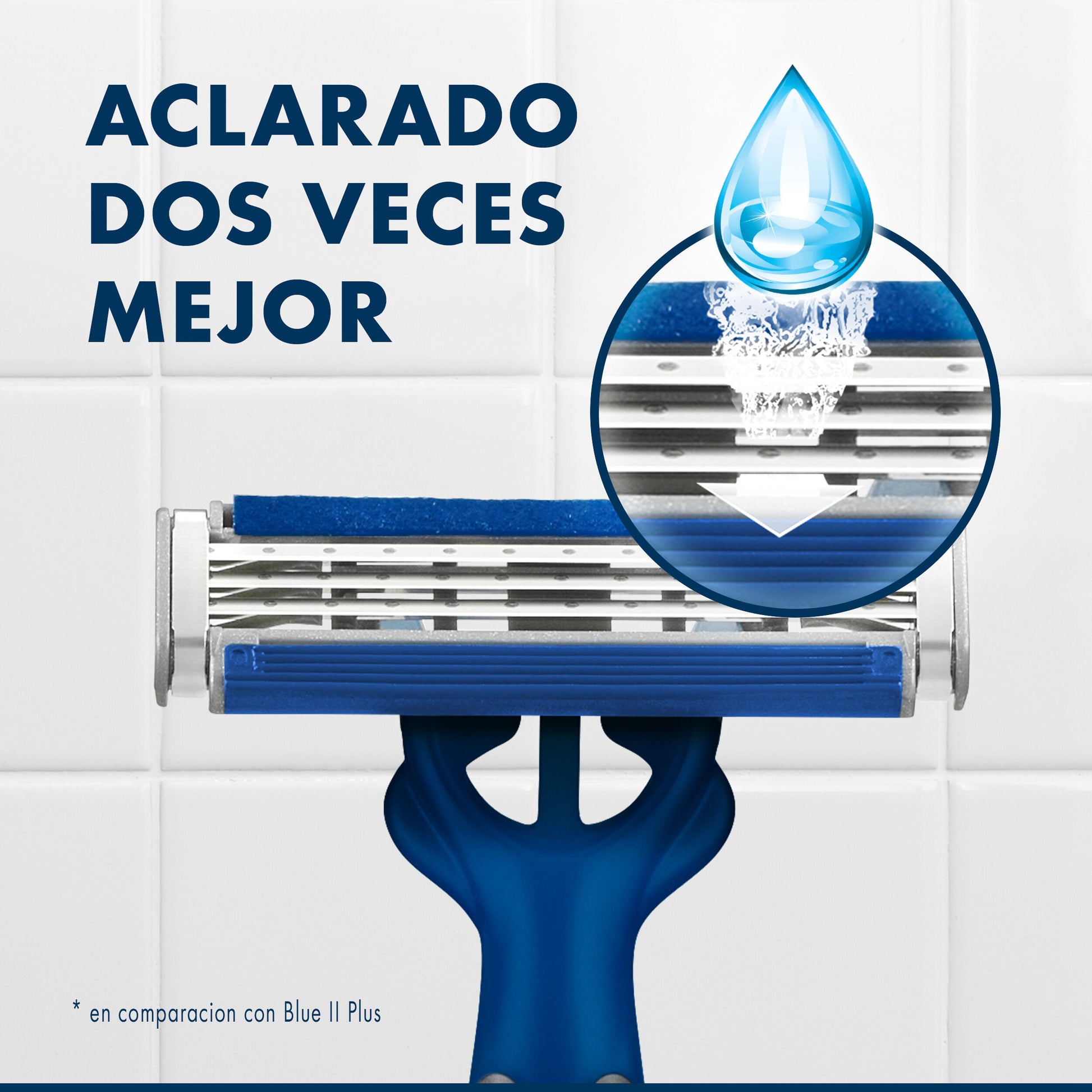 Maquinilla desechable  Gillette blue3 4u + 1u