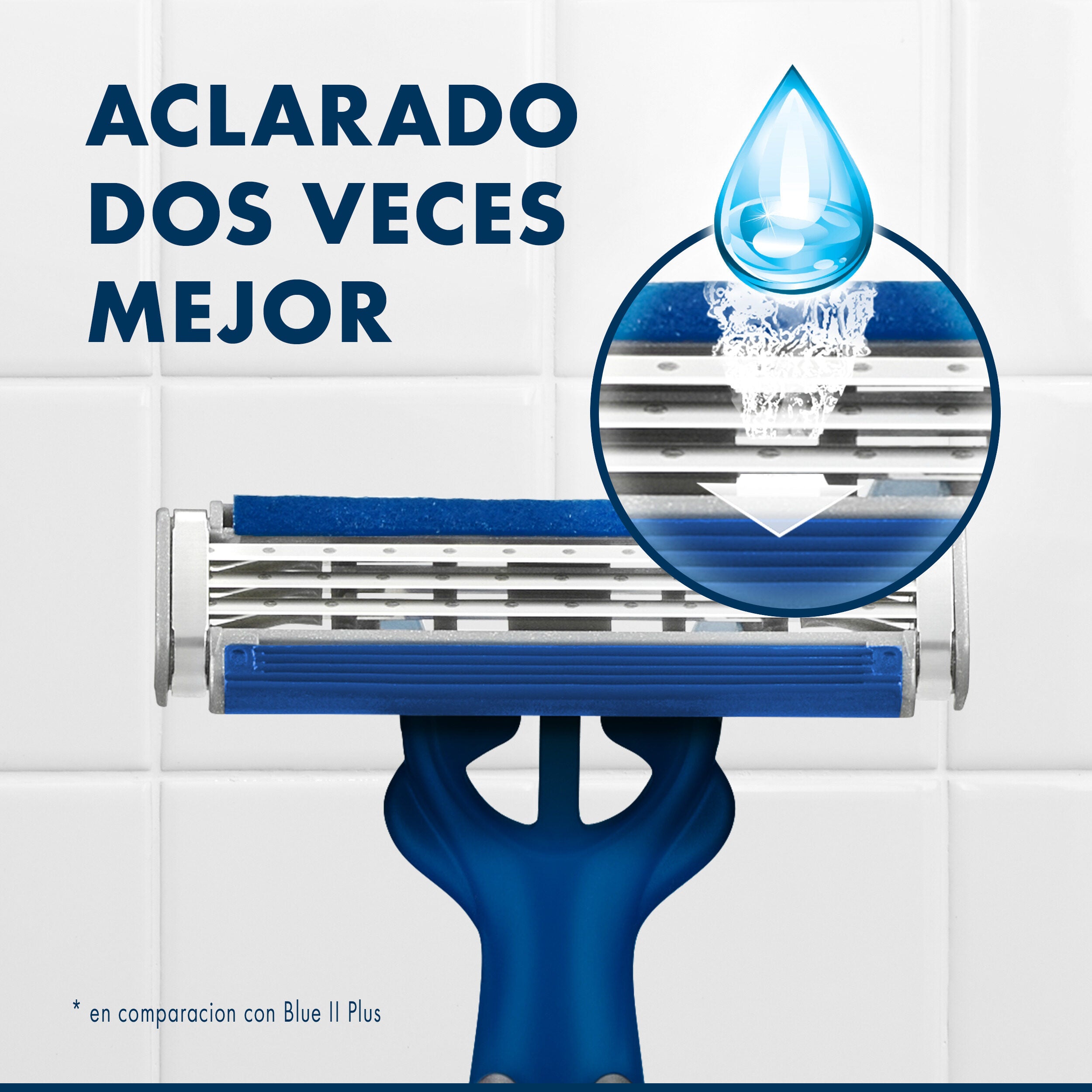 Maquinilla desechable  Gillette blue3 4u + 1u