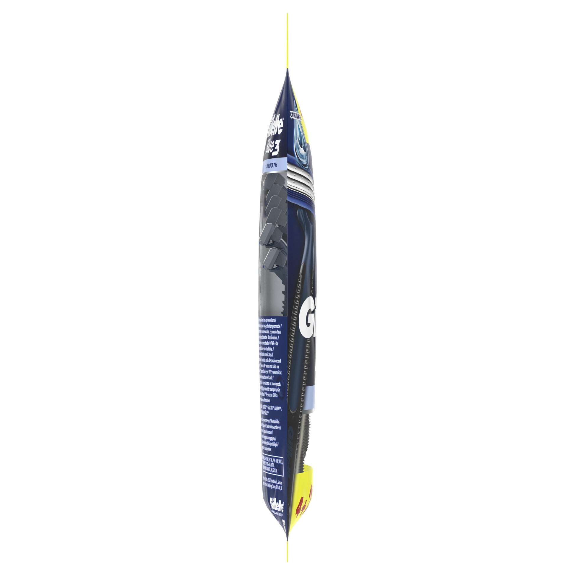 Maquinilla desechable  Gillette blue3 4u + 1u