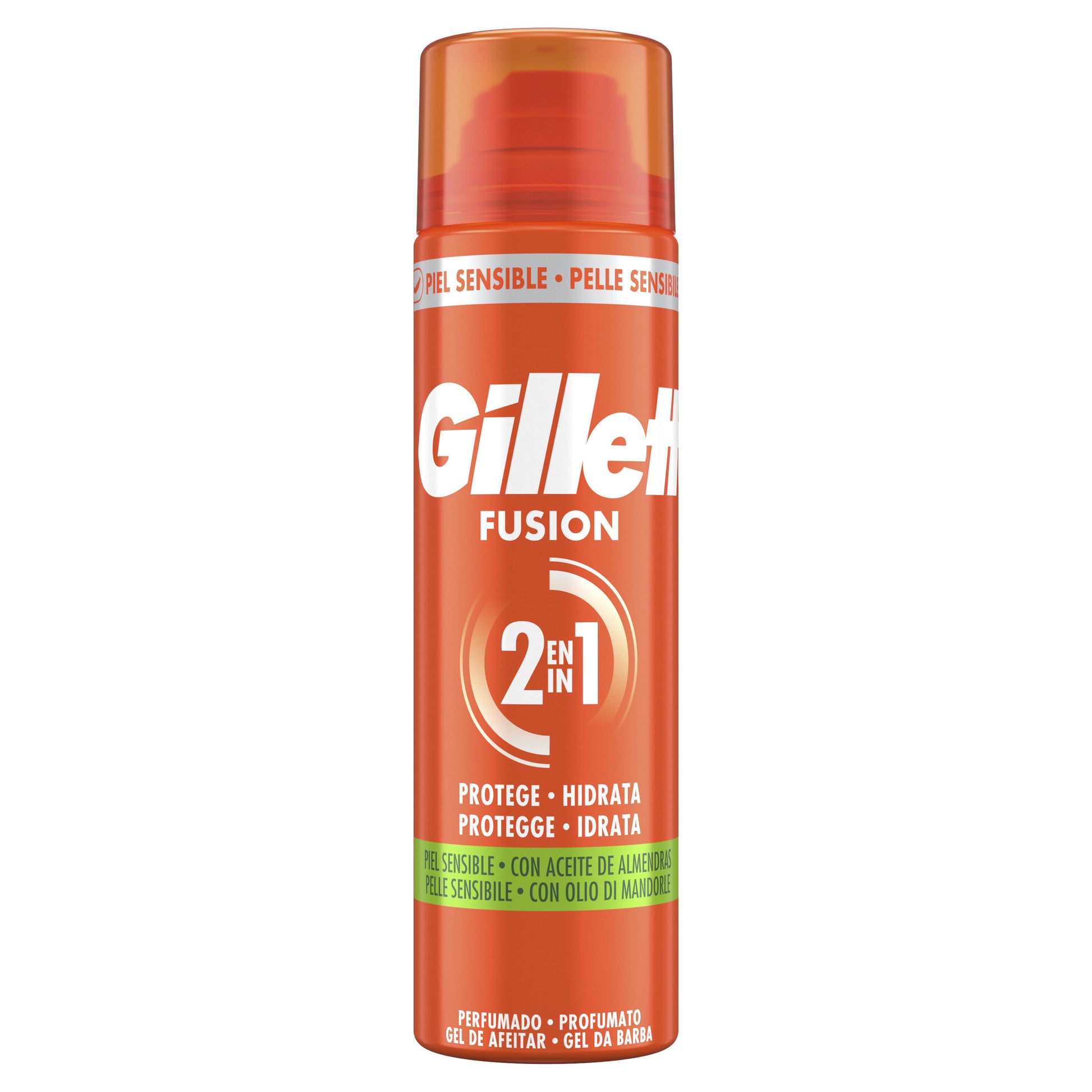 Gel fusion piel sensible Gillette 200ml