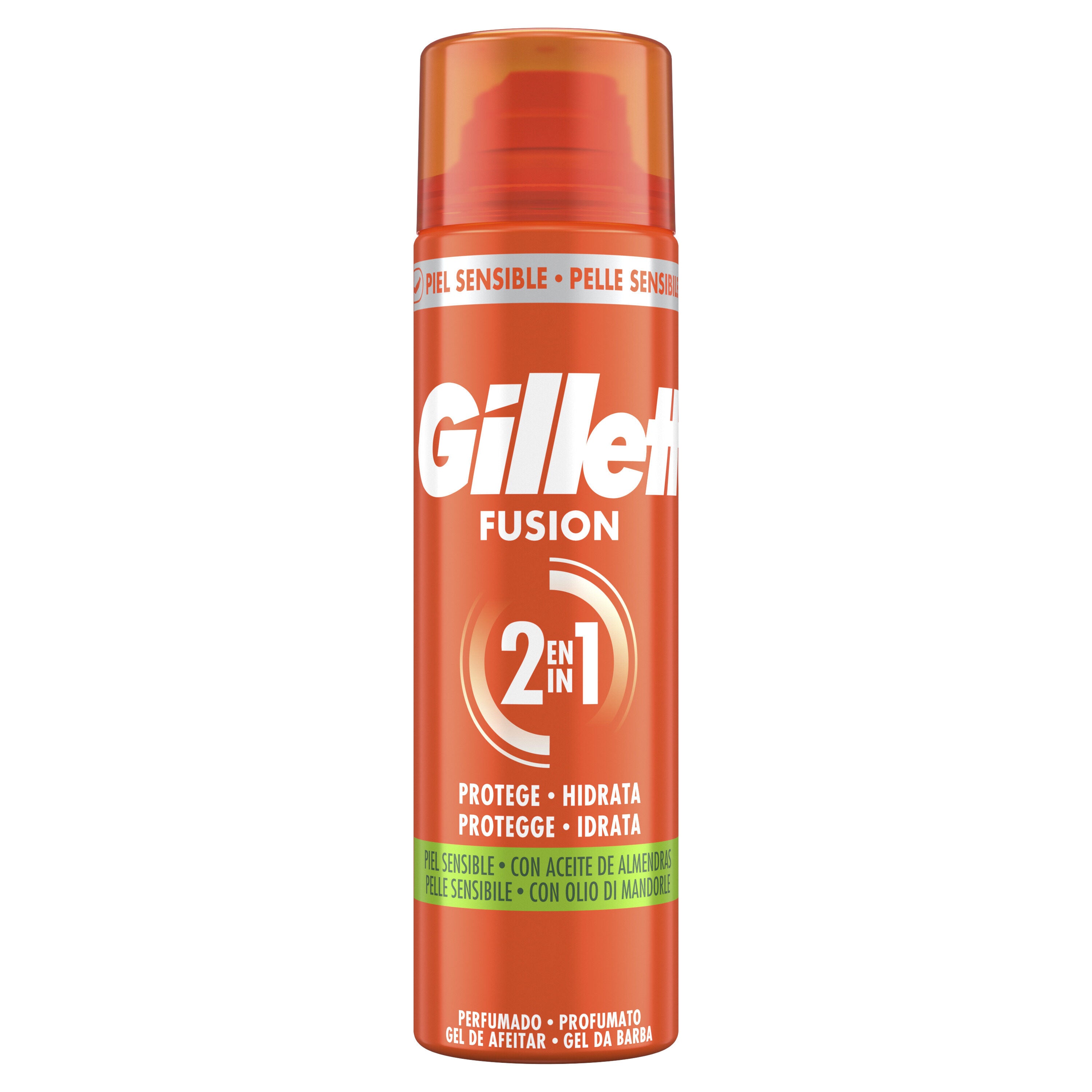 Gel fusion piel sensible Gillette 200ml