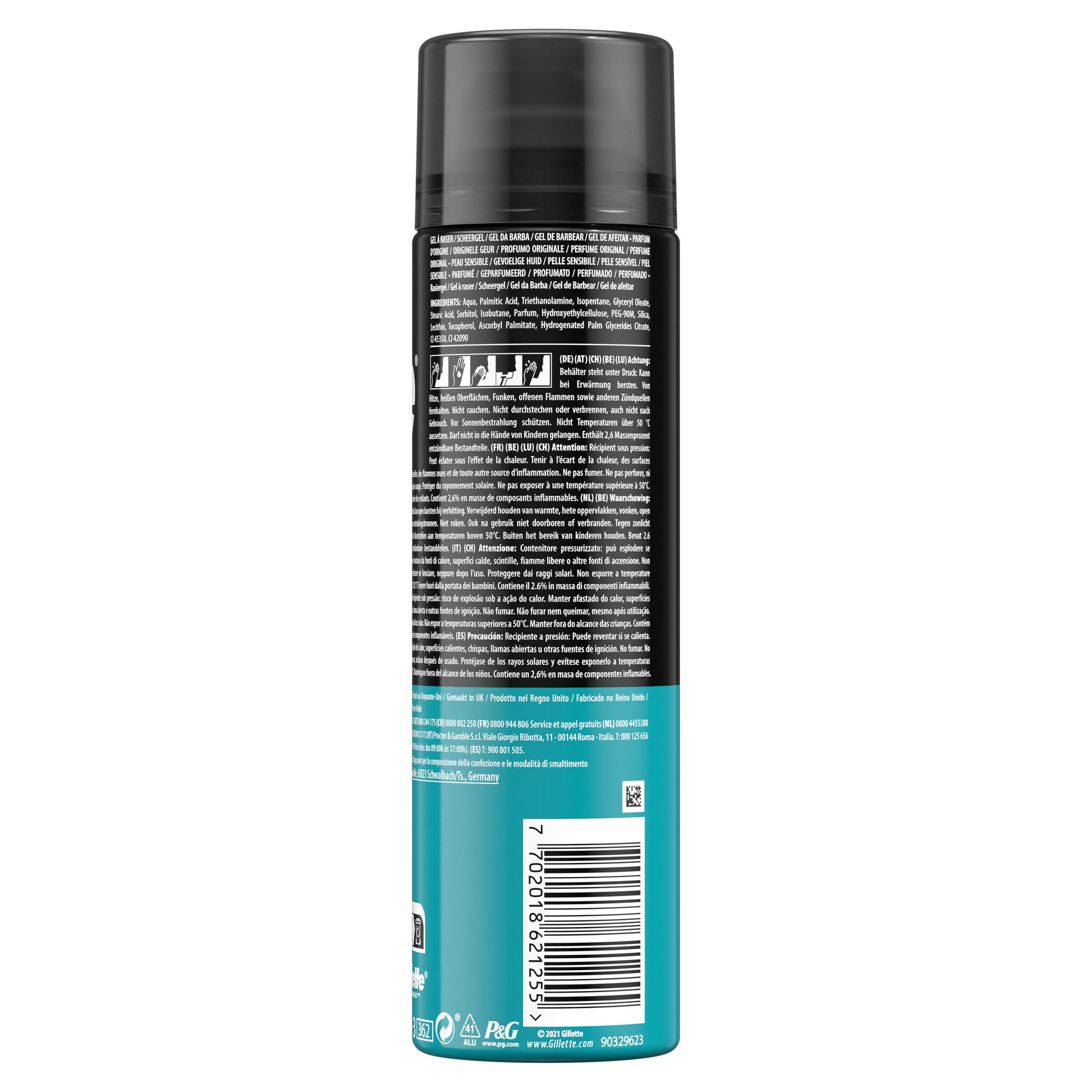 Gel afeitado piel sensibles Guillette 200ml