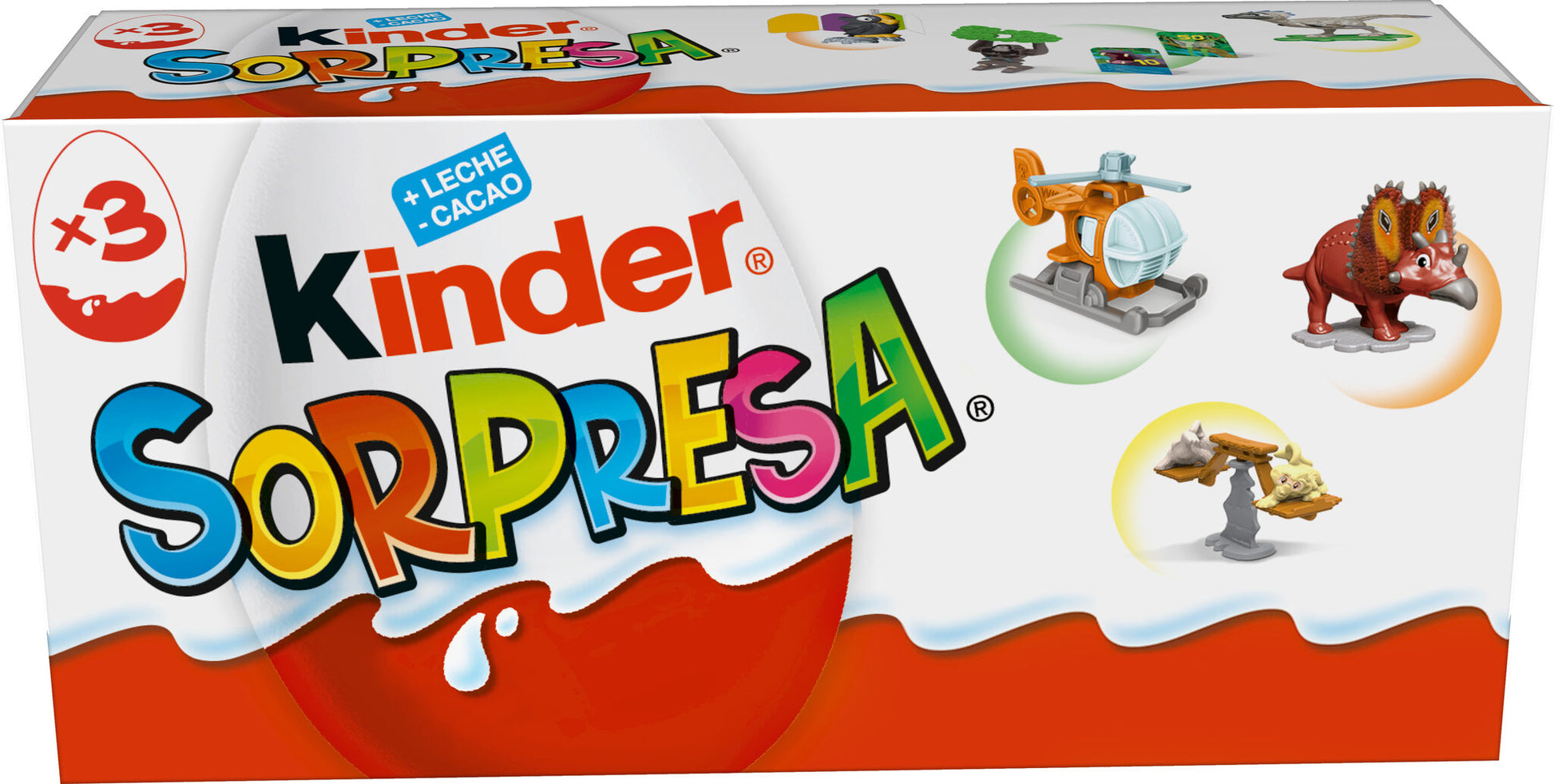 HUEVO SORPRESA DE CHOCOLATE KINDER P3