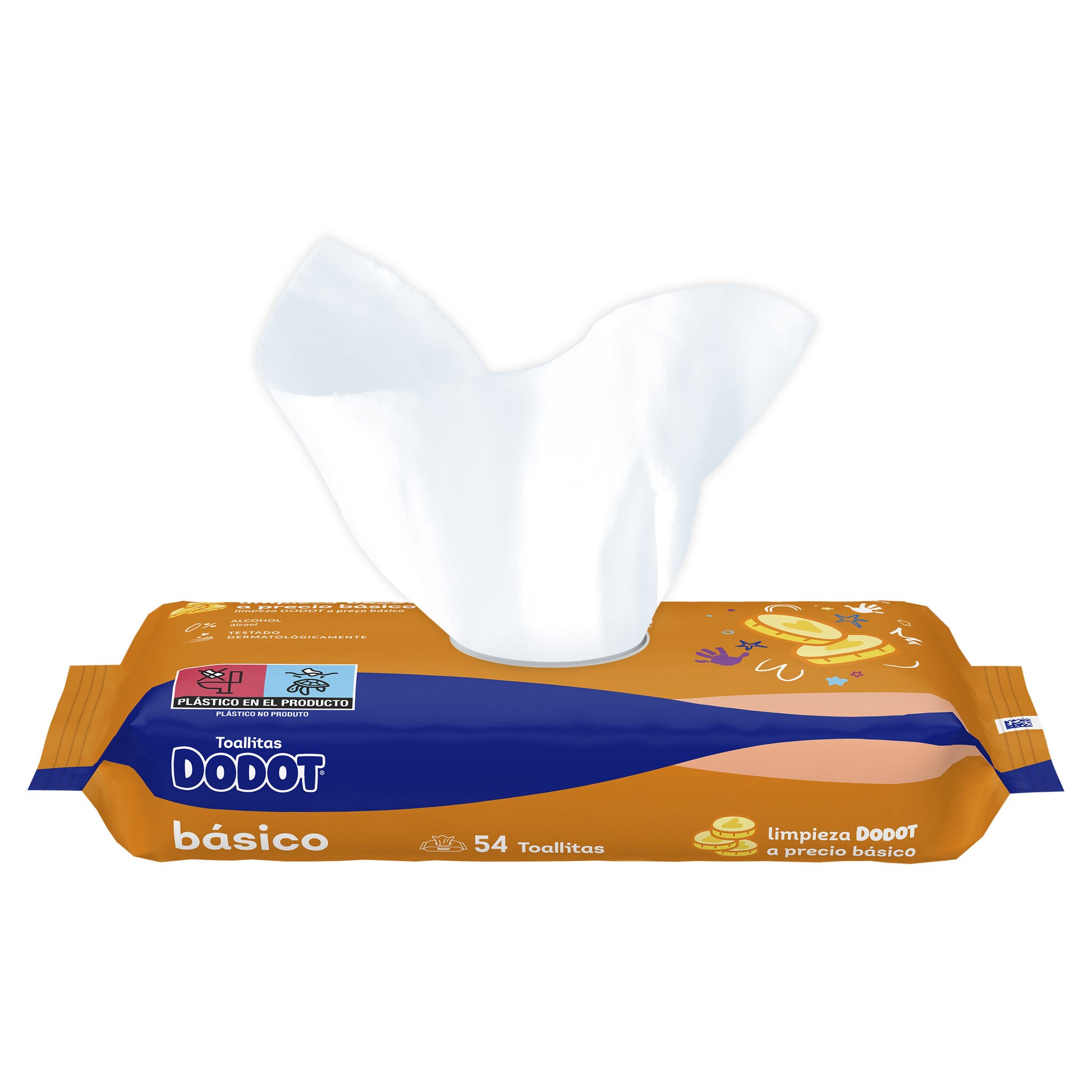 Toallita húmeda básico Dodot 54u