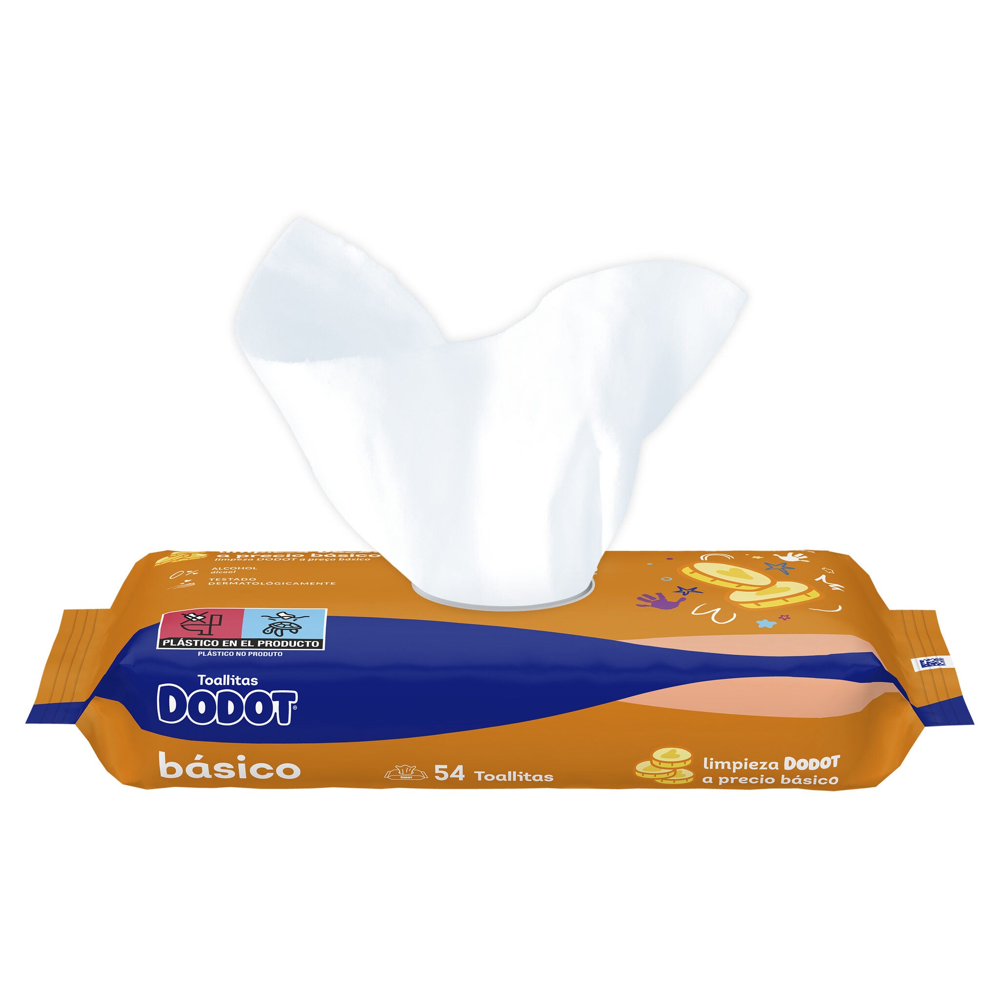 Toallita húmeda básico Dodot 54u