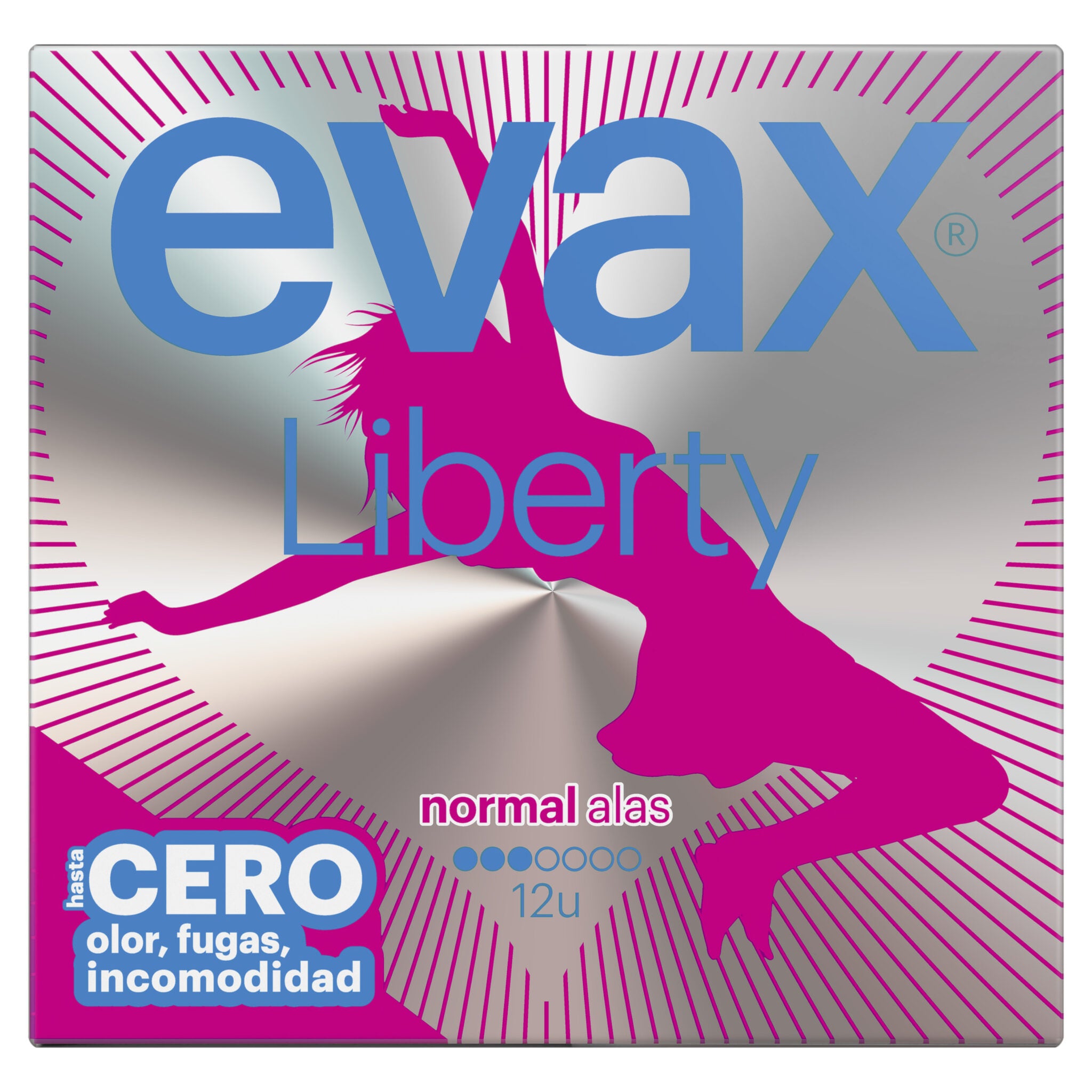 Compresa normal alas liberty Evax 12u
