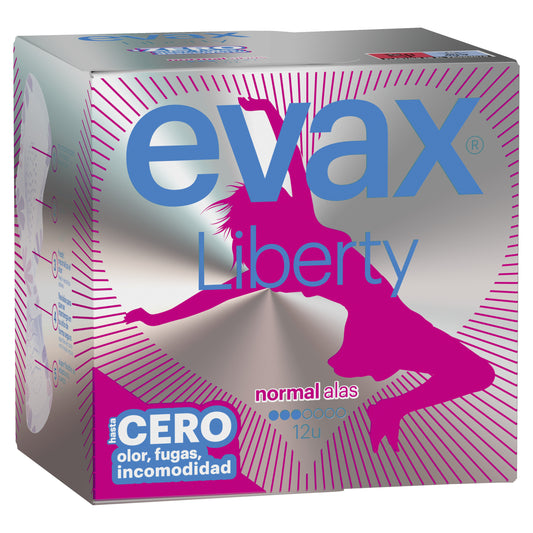 Compresa normal alas liberty Evax 12u La Despensa