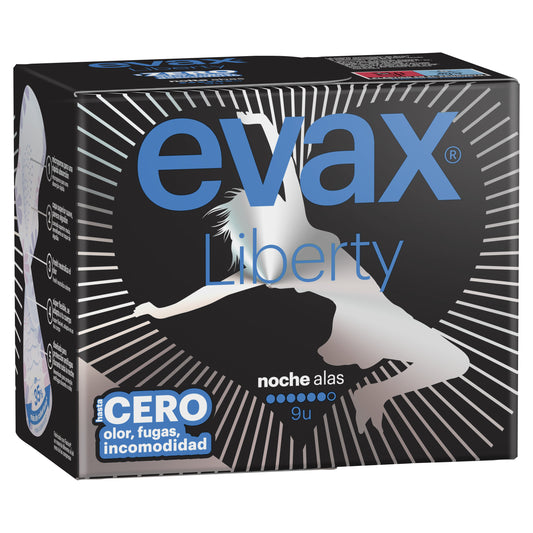 Compresa noche alas liberty Evax 9u La Despensa