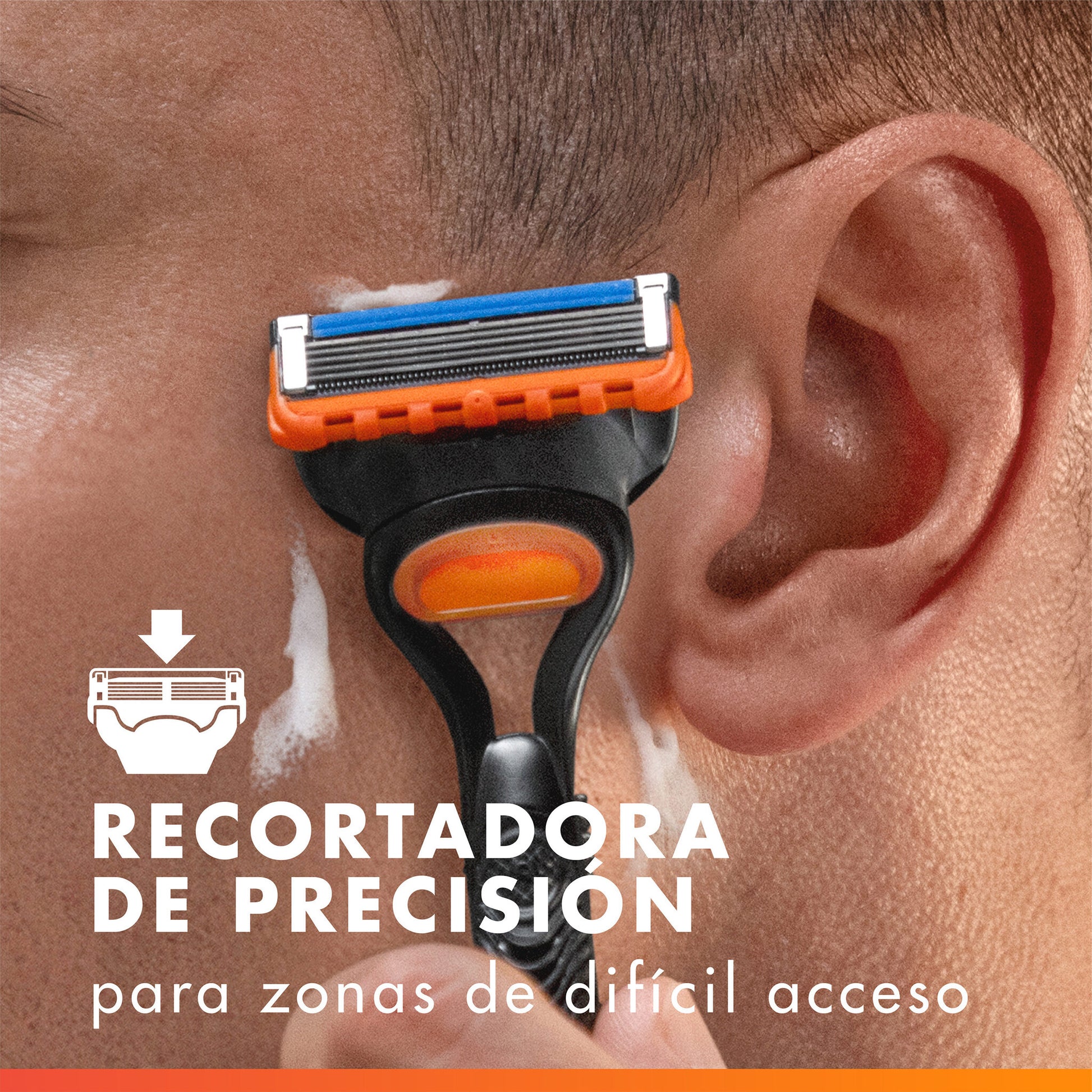 Maquina afeitar fusion 5 Gillette 1u