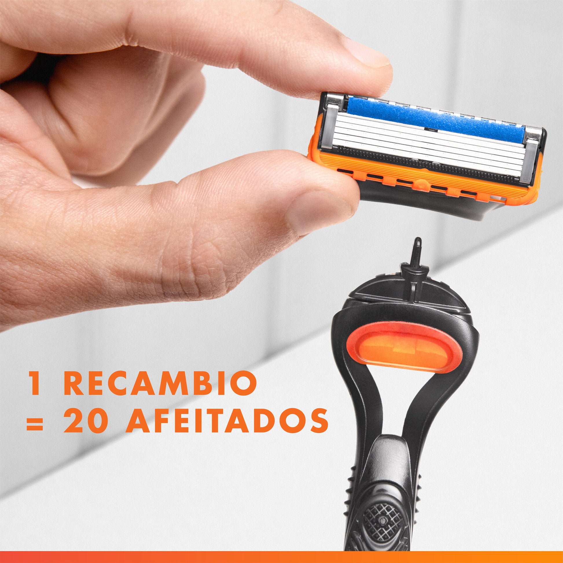Maquina afeitar fusion 5 Gillette 1u