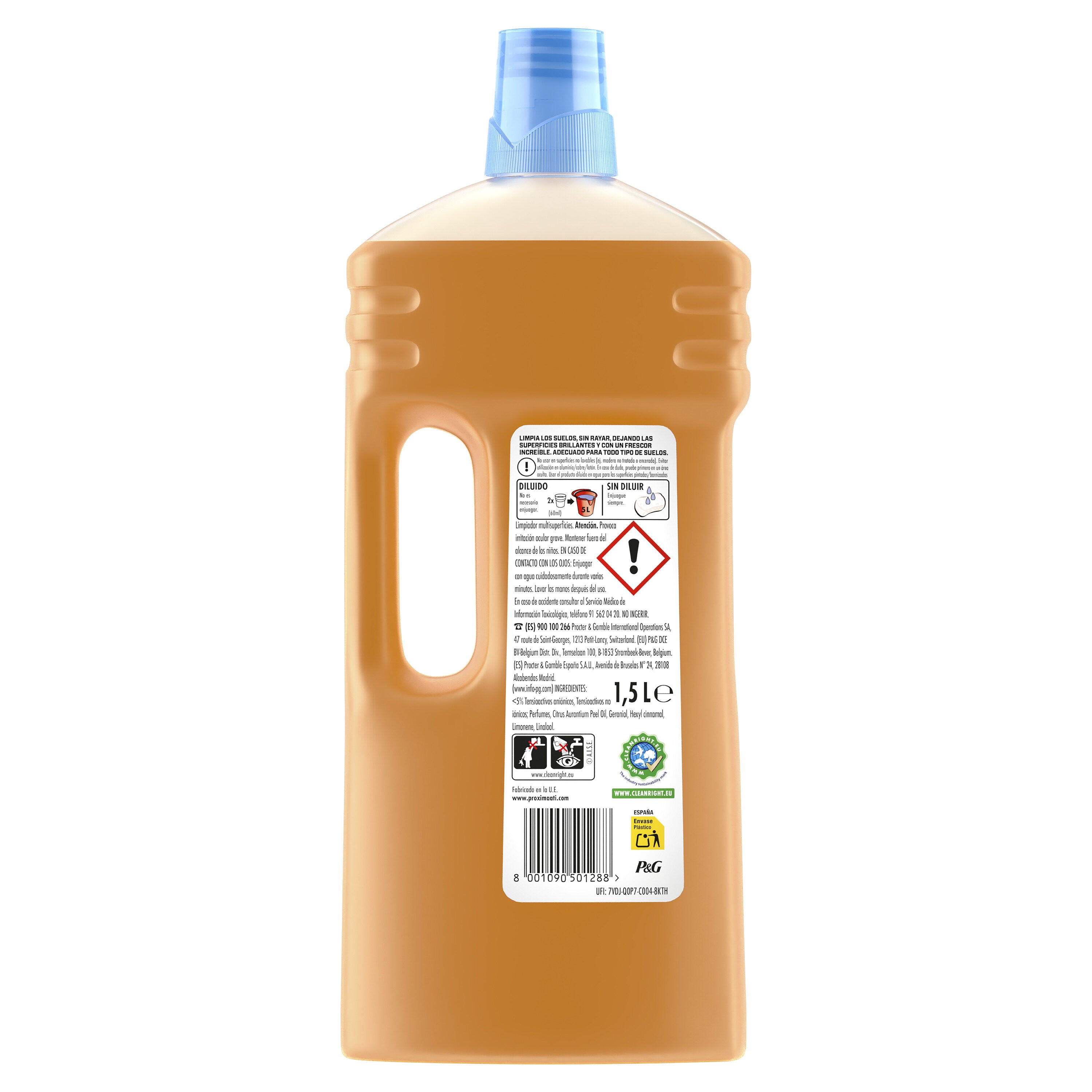 Limpiador mueble madera Don limpio 1.5l