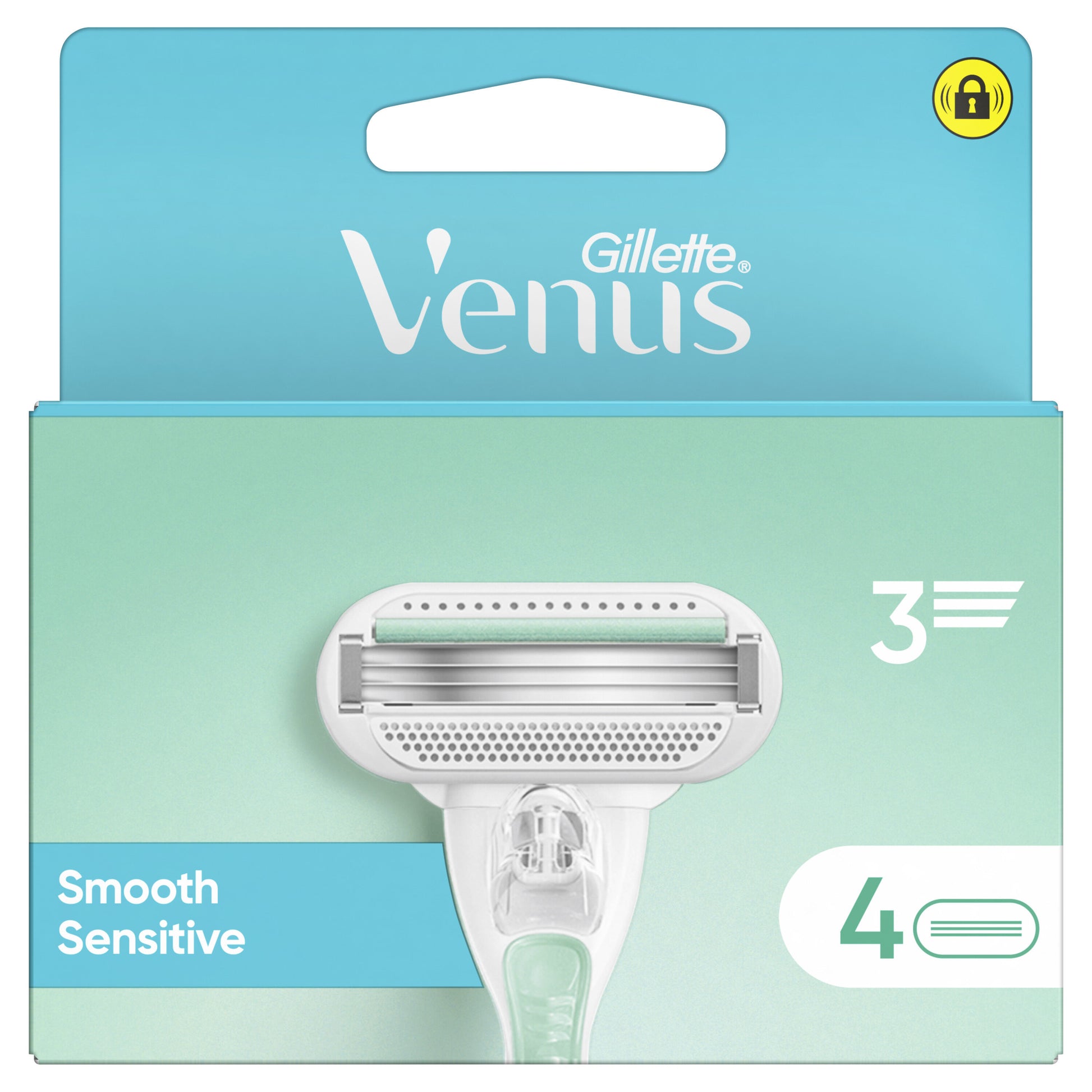 Recambios maquinilla smooth sensitive venus Gillette p4