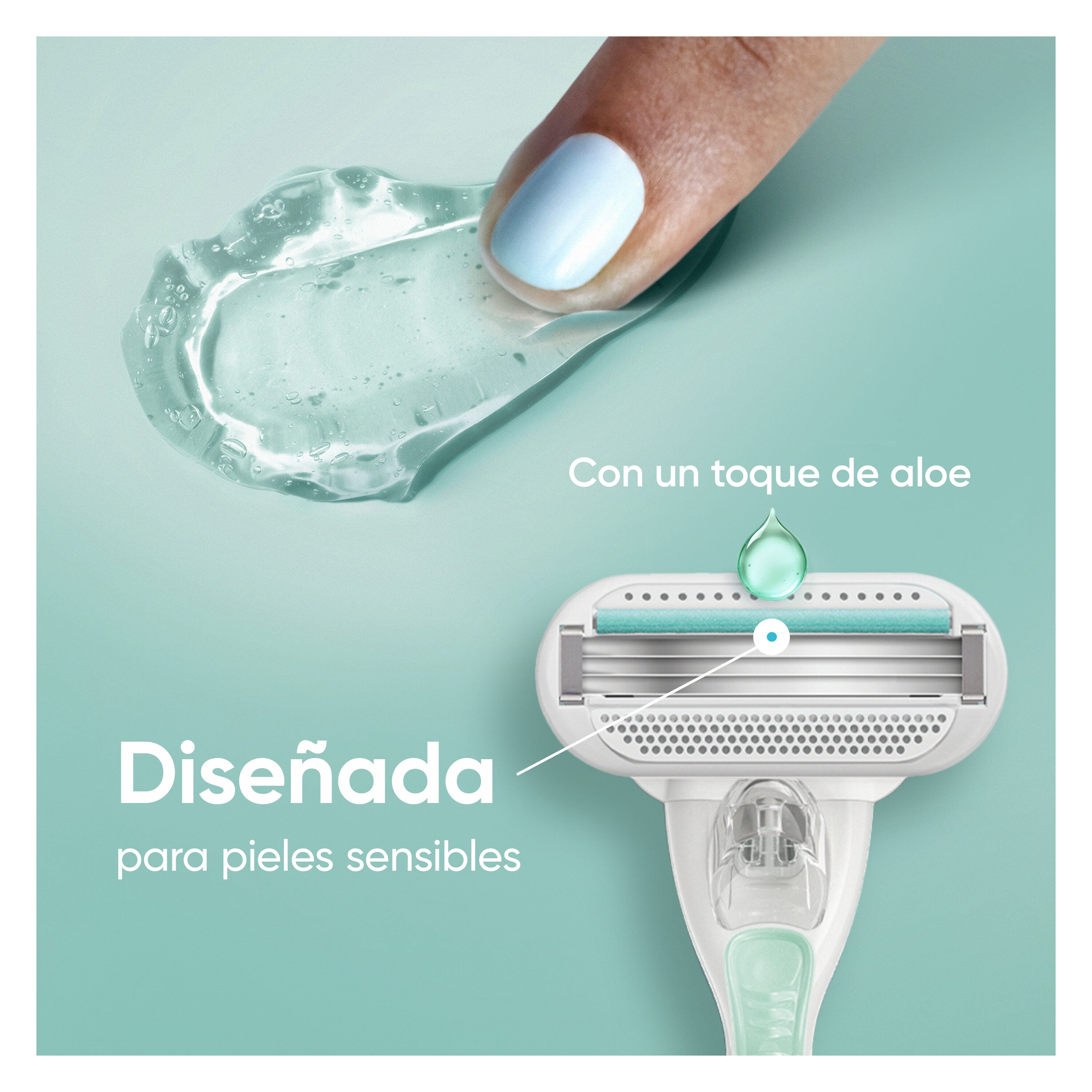 Recambios maquinilla smooth sensitive venus Gillette p4