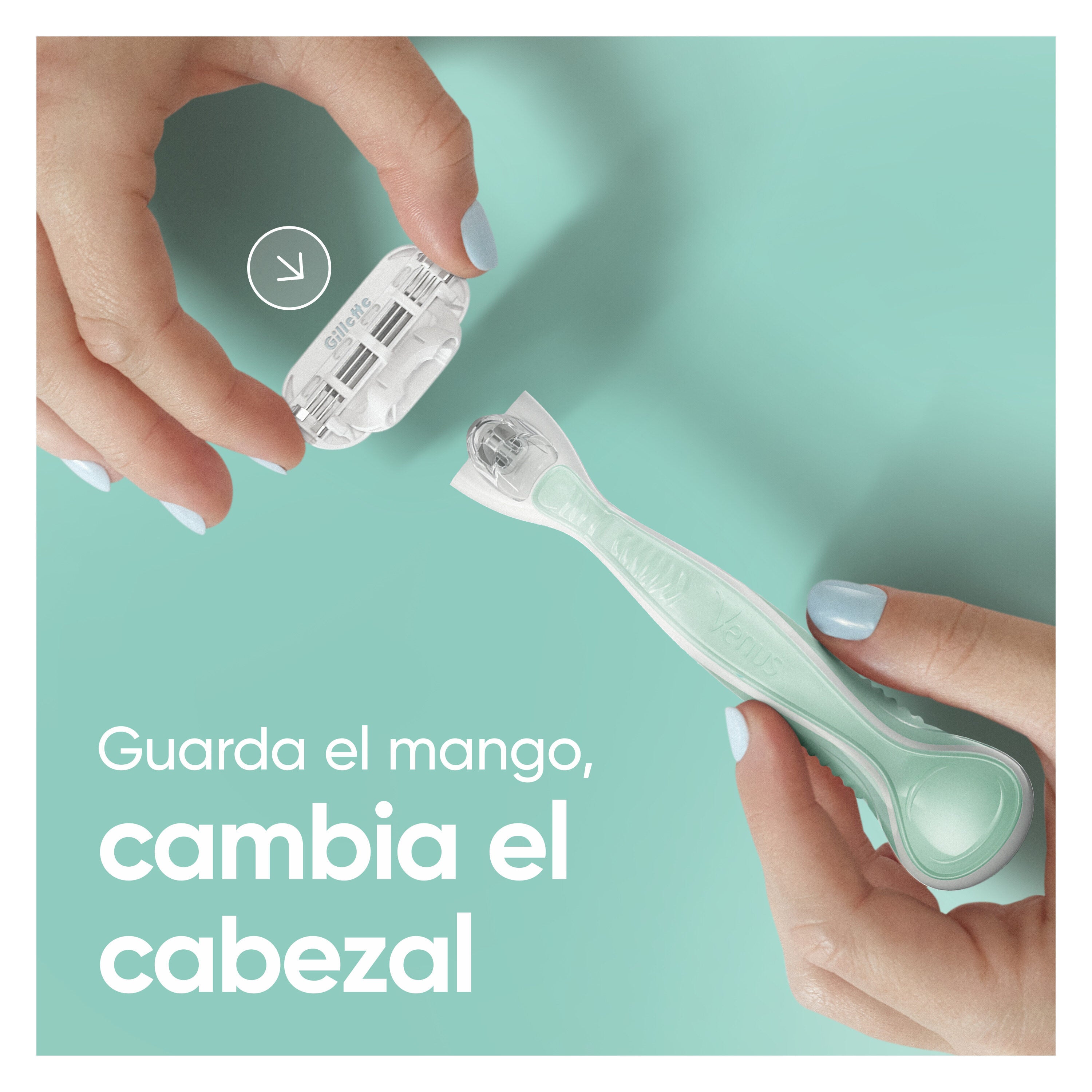 Recambios maquinilla smooth sensitive venus Gillette p4