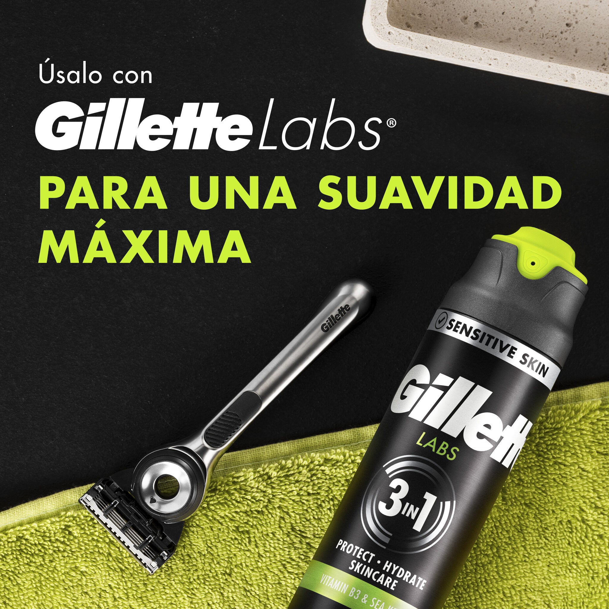 Gel labs Gillette 198ml