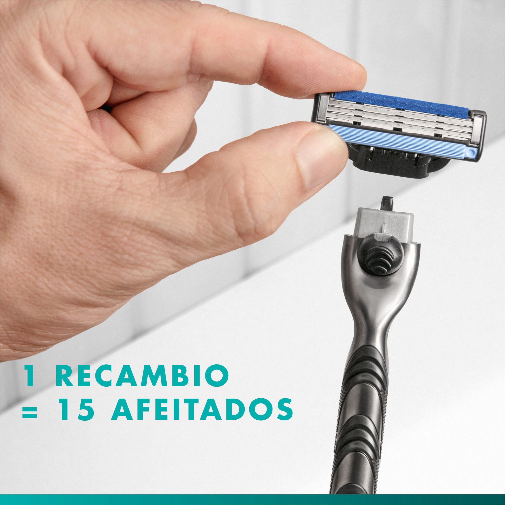 Maquina de afeitar mach 3 Gillette 1u