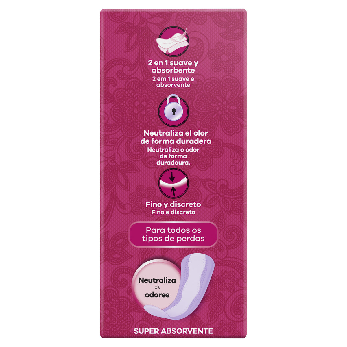 Protegeslip normal Ausonia 40u
