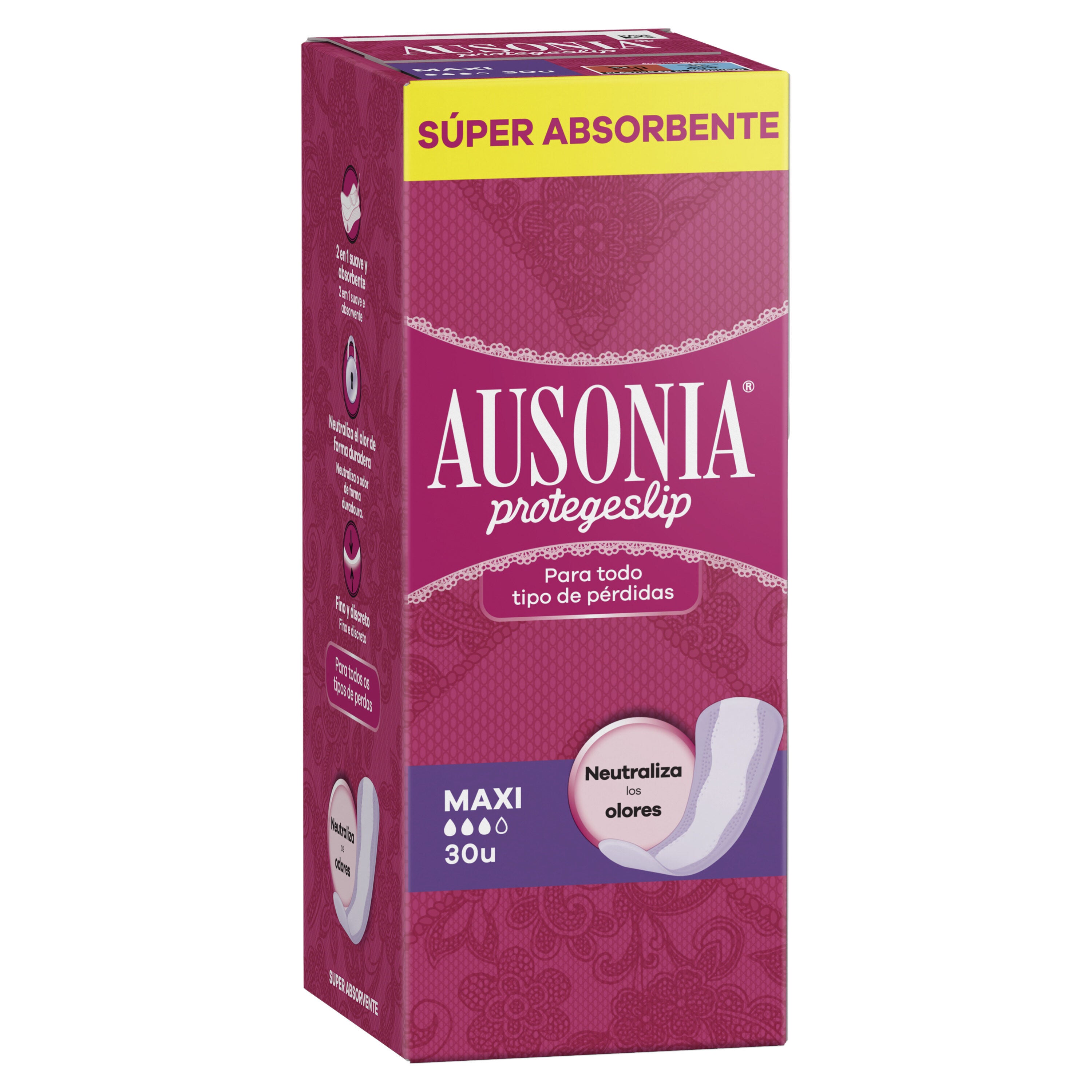 Protegeslip maxi Ausonia 30u