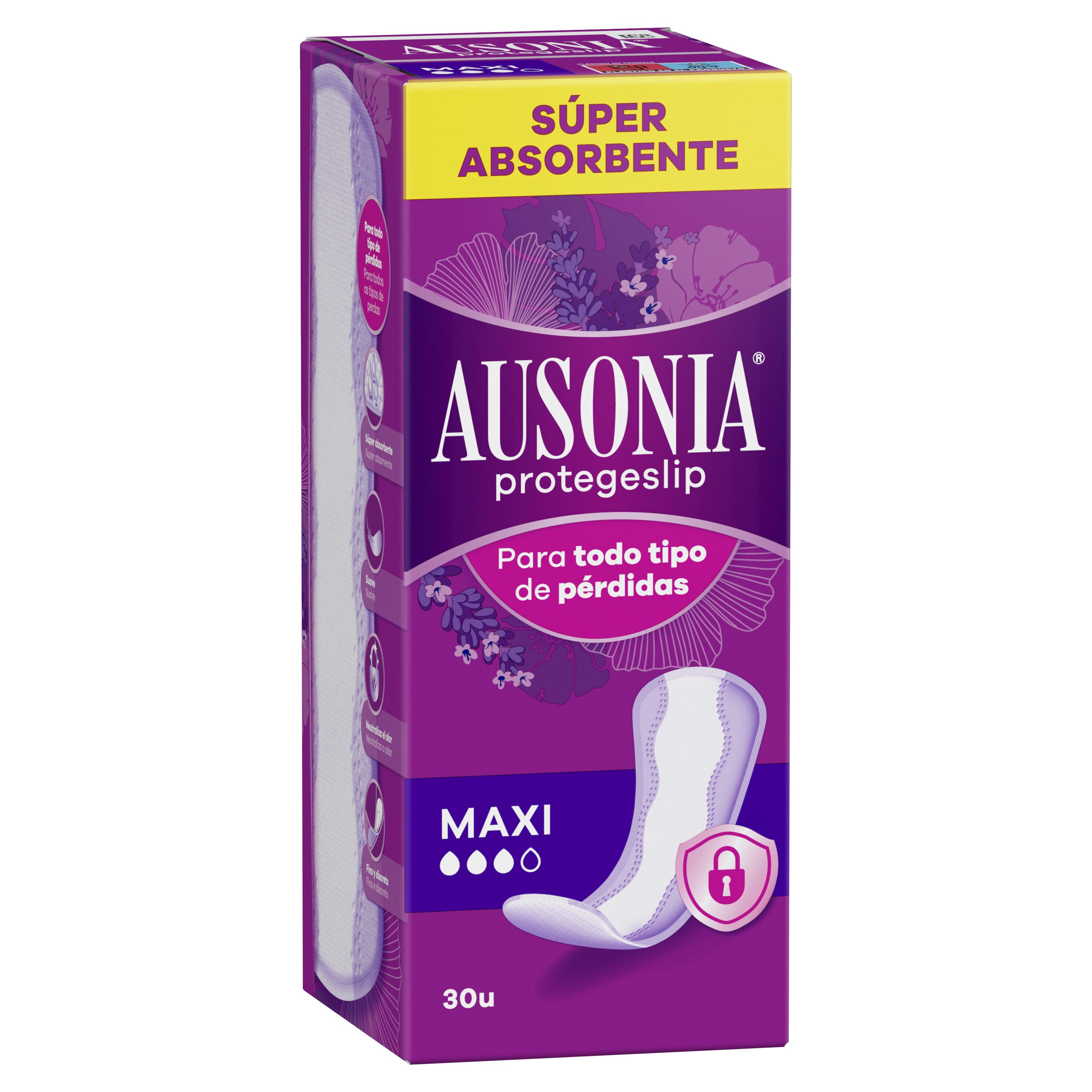 Protegeslip maxi Ausonia 30u