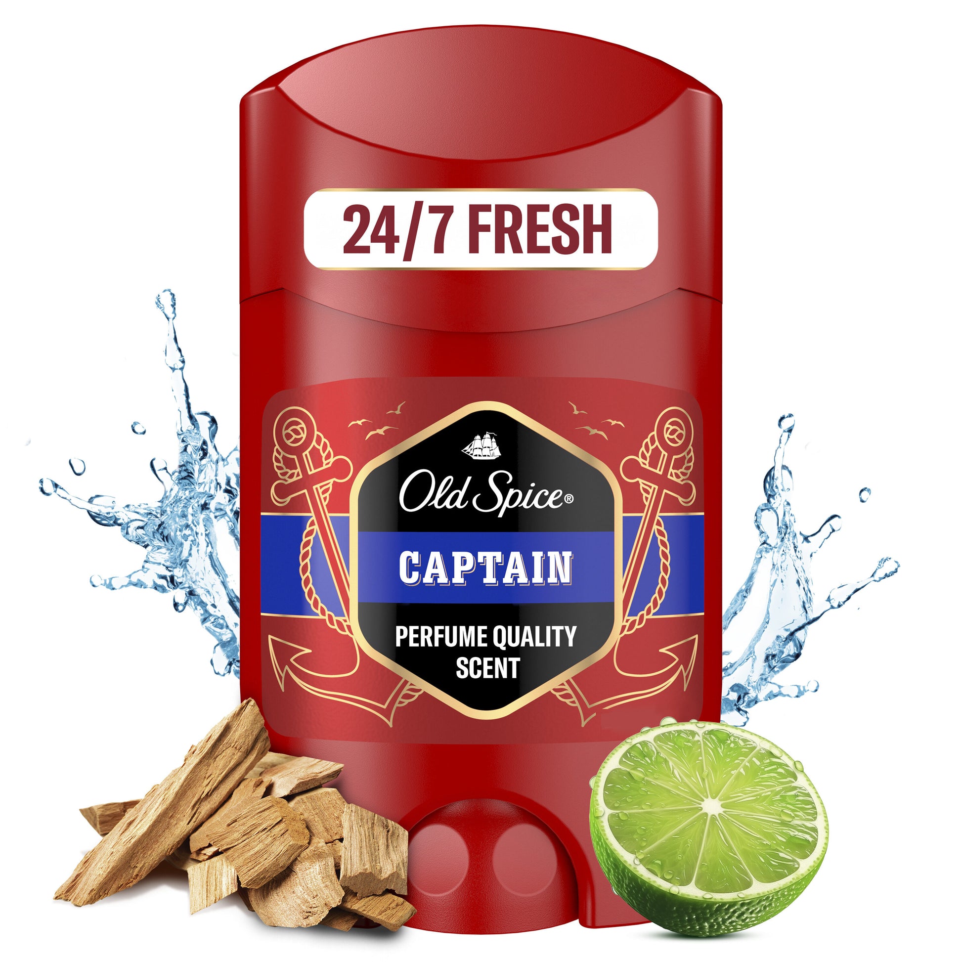 Desodorante stick hombre captain Old spice 50ml