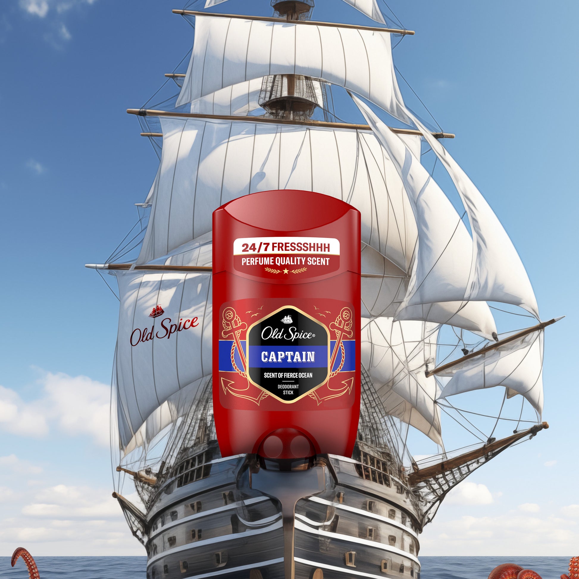Desodorante stick hombre captain Old spice 50ml
