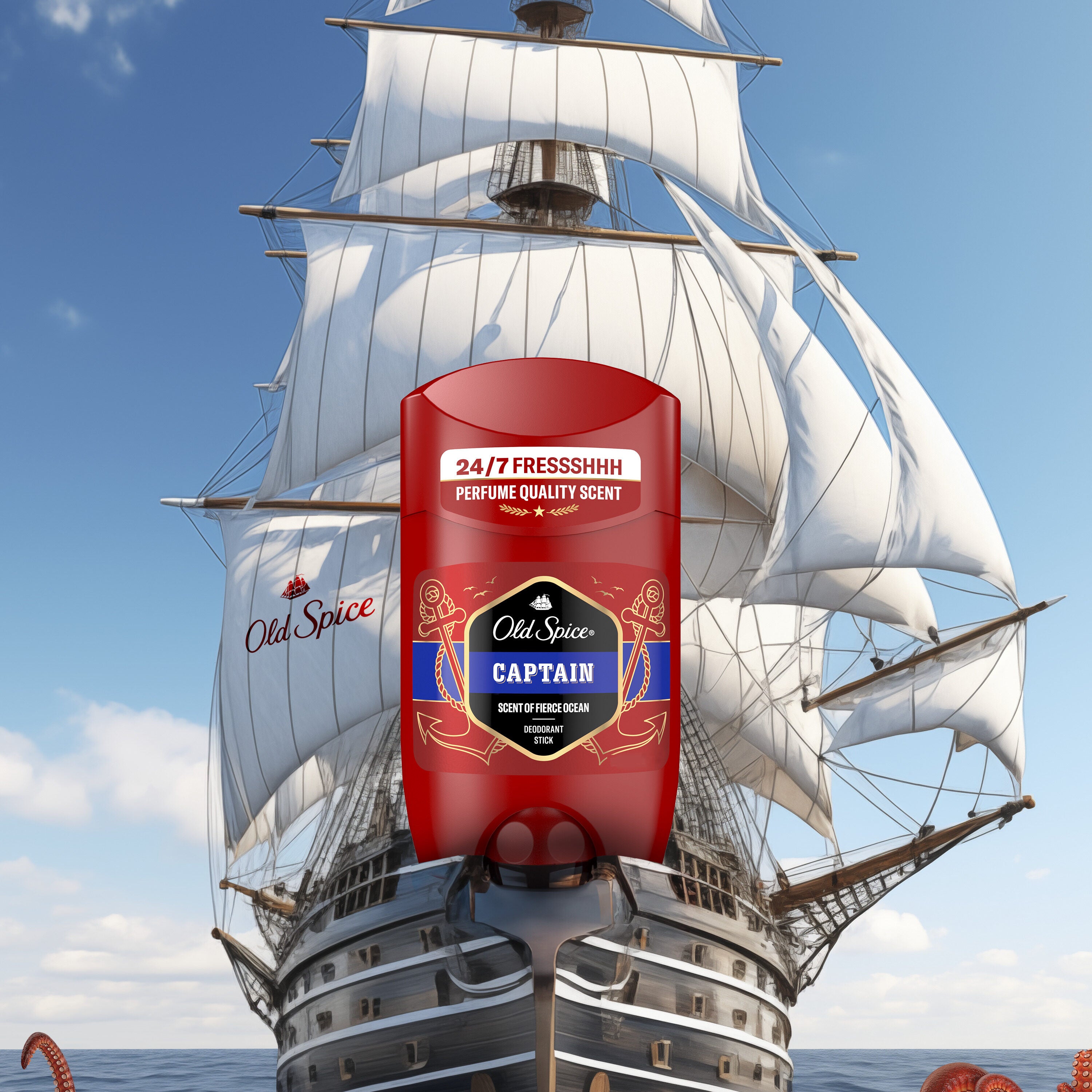 Desodorante stick hombre captain Old spice 50ml