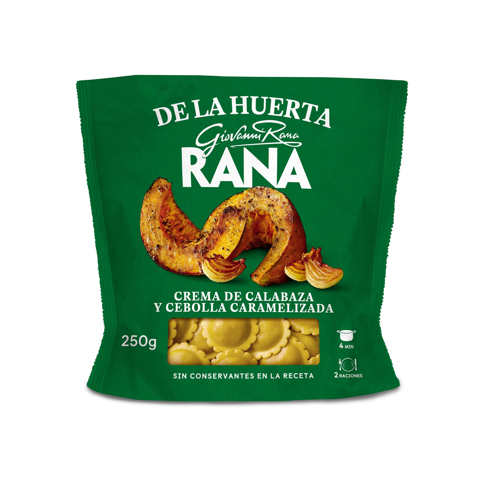 Ravioli calabaza c/cebolla caramelizada Rana 250g
